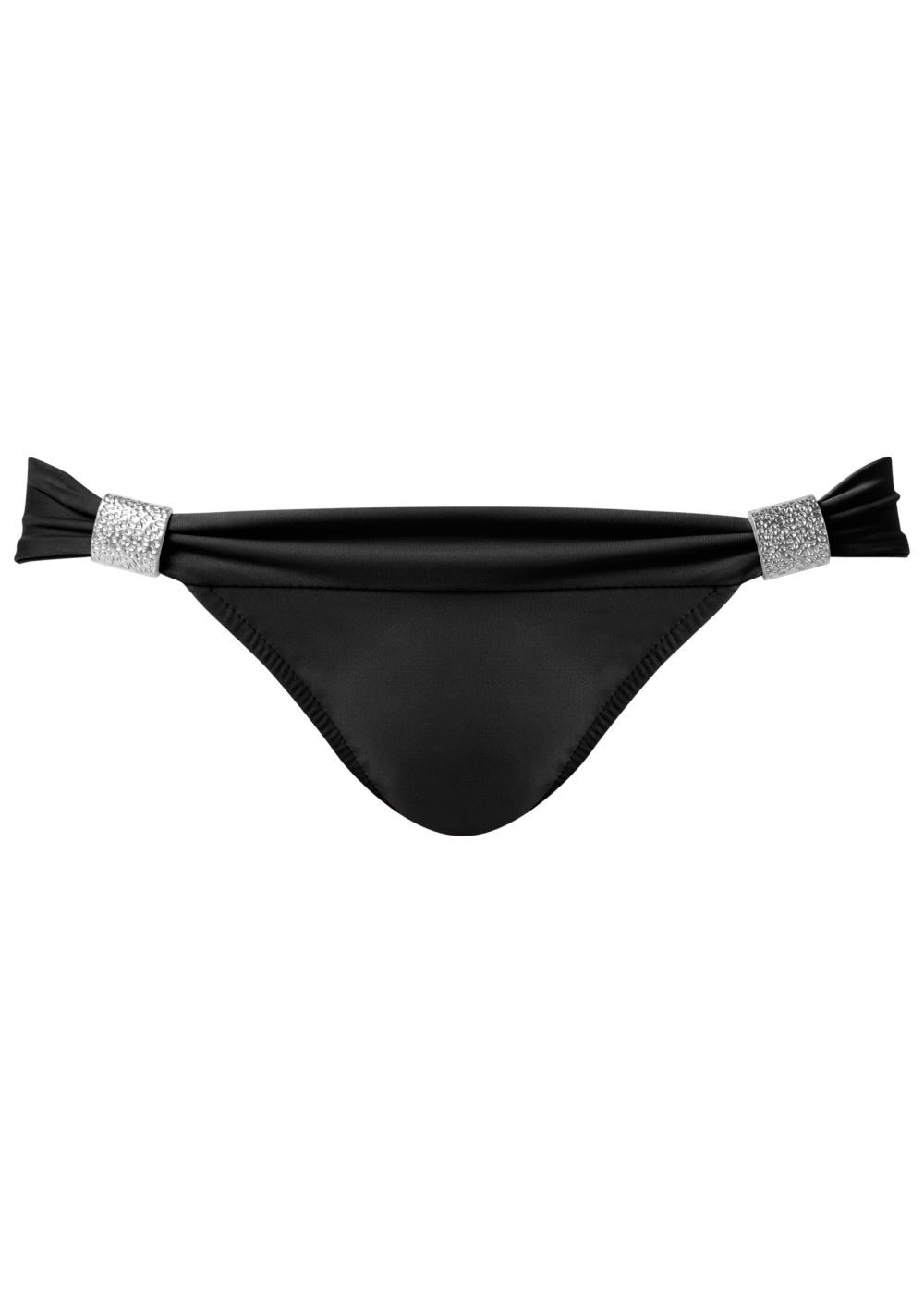 Venus Goddess Low-Rise Bottom Bikini - Black Beauty