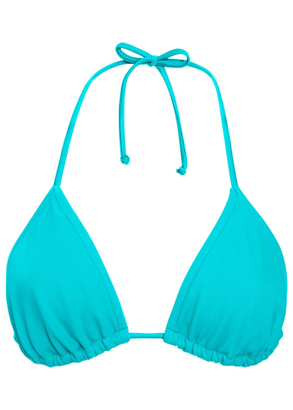 Venus Triangle String Bikini Top Bikini - Aqua Reef