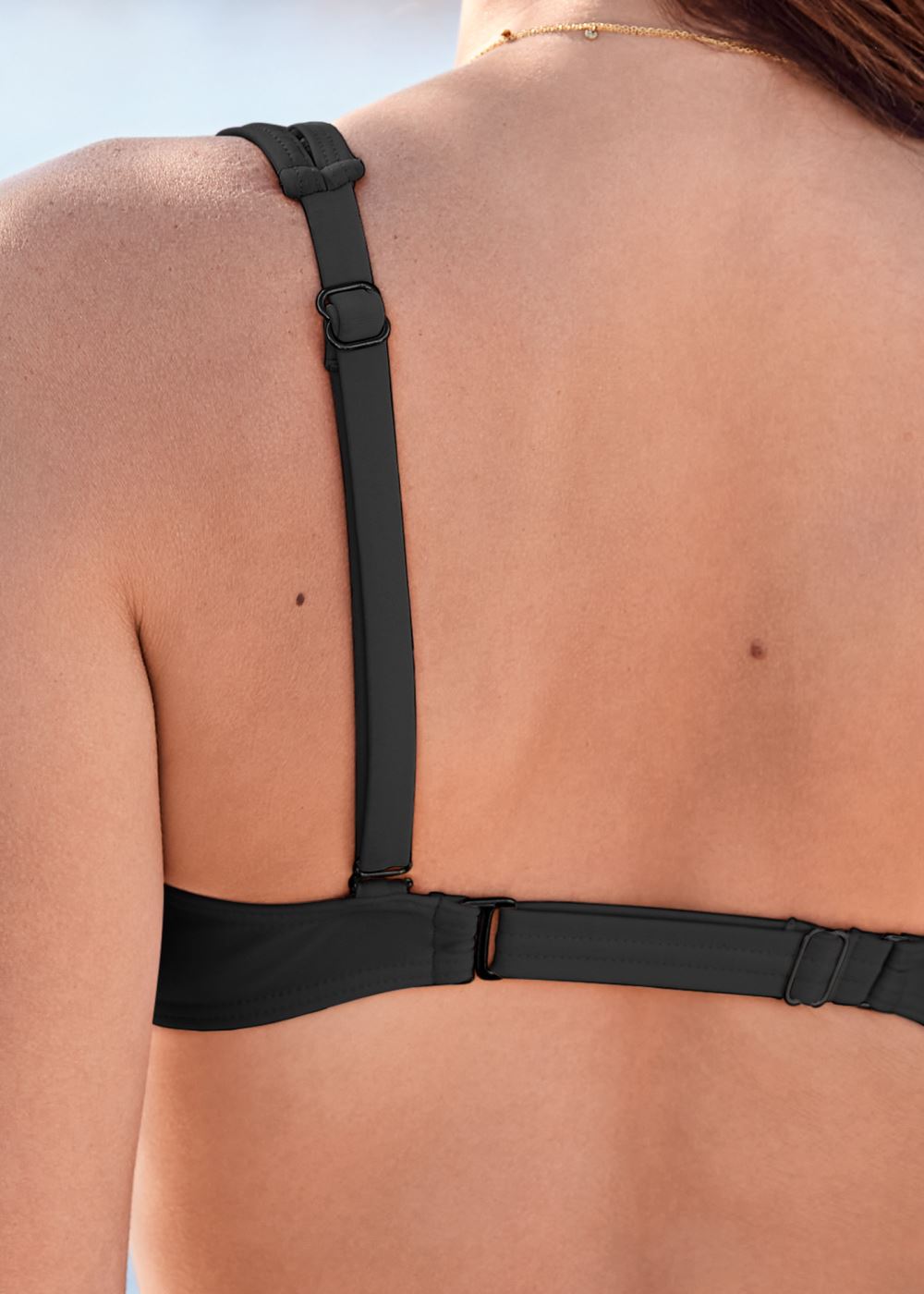 Venus Underwire Swim Top Bikini - Black Beauty