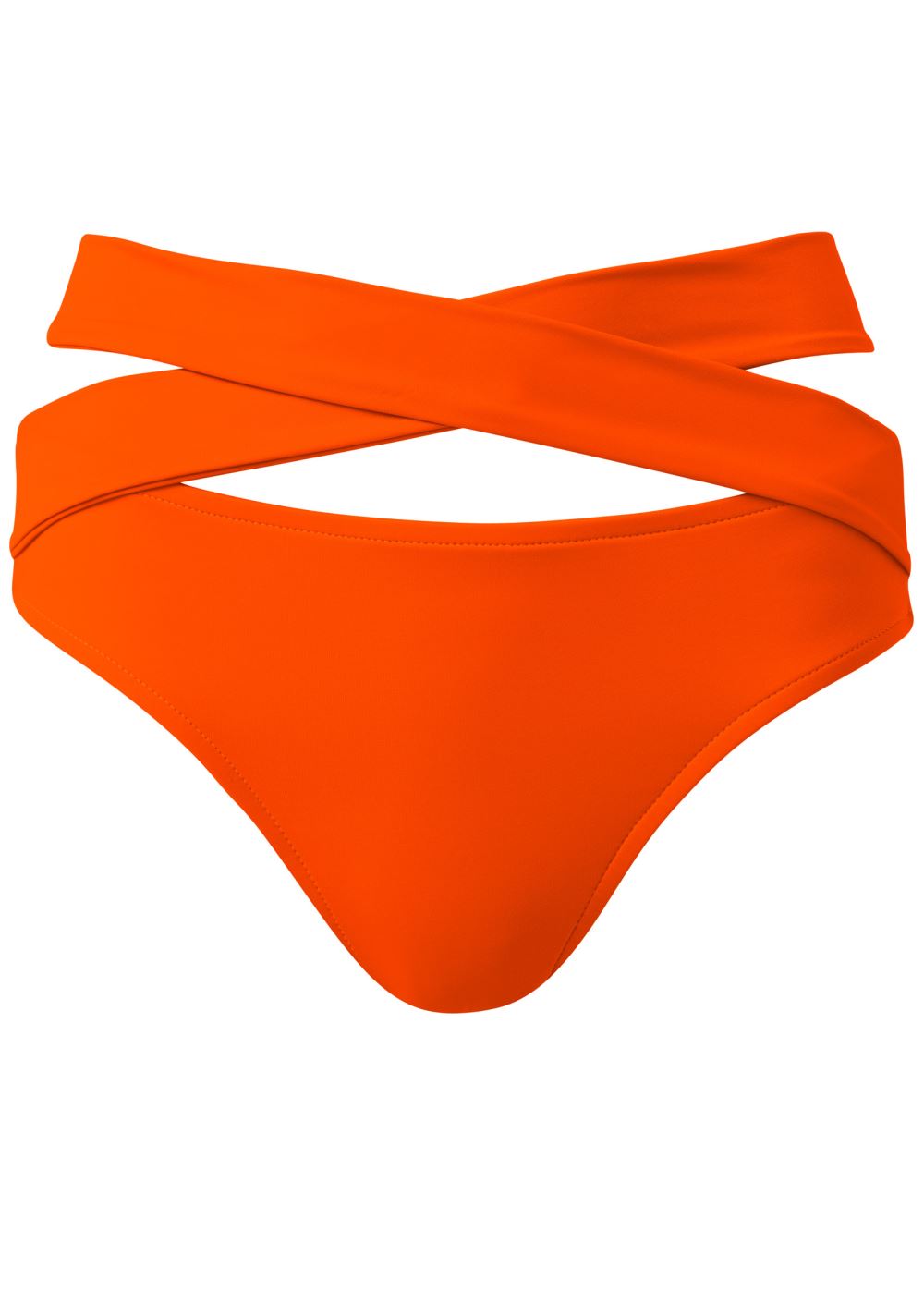 Venus Wrapped Mid-Rise Bottom Bikini - Burnt Orange