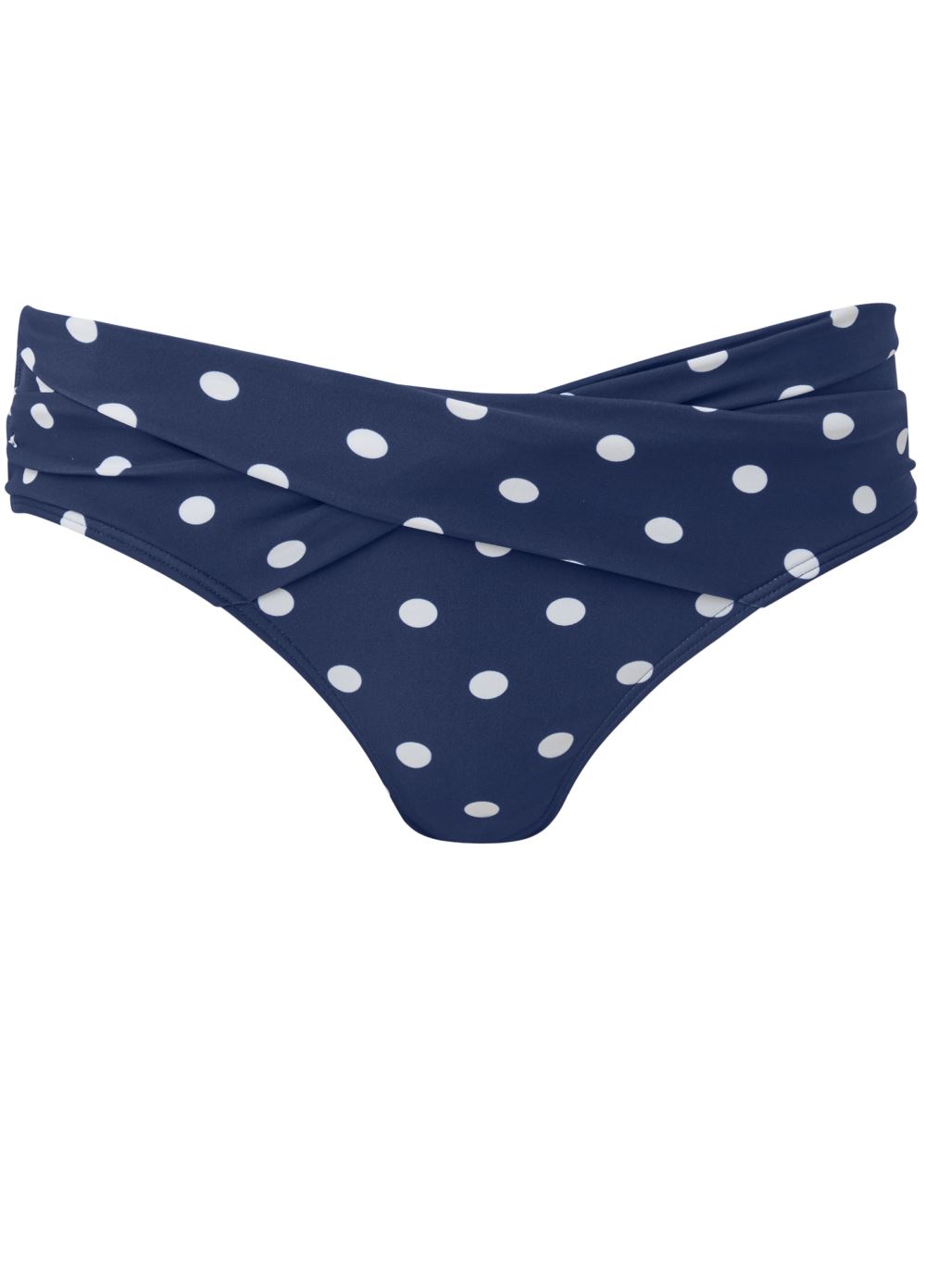 Venus Crisscross Bikini Bottom Bikini - Sea Salt Dots