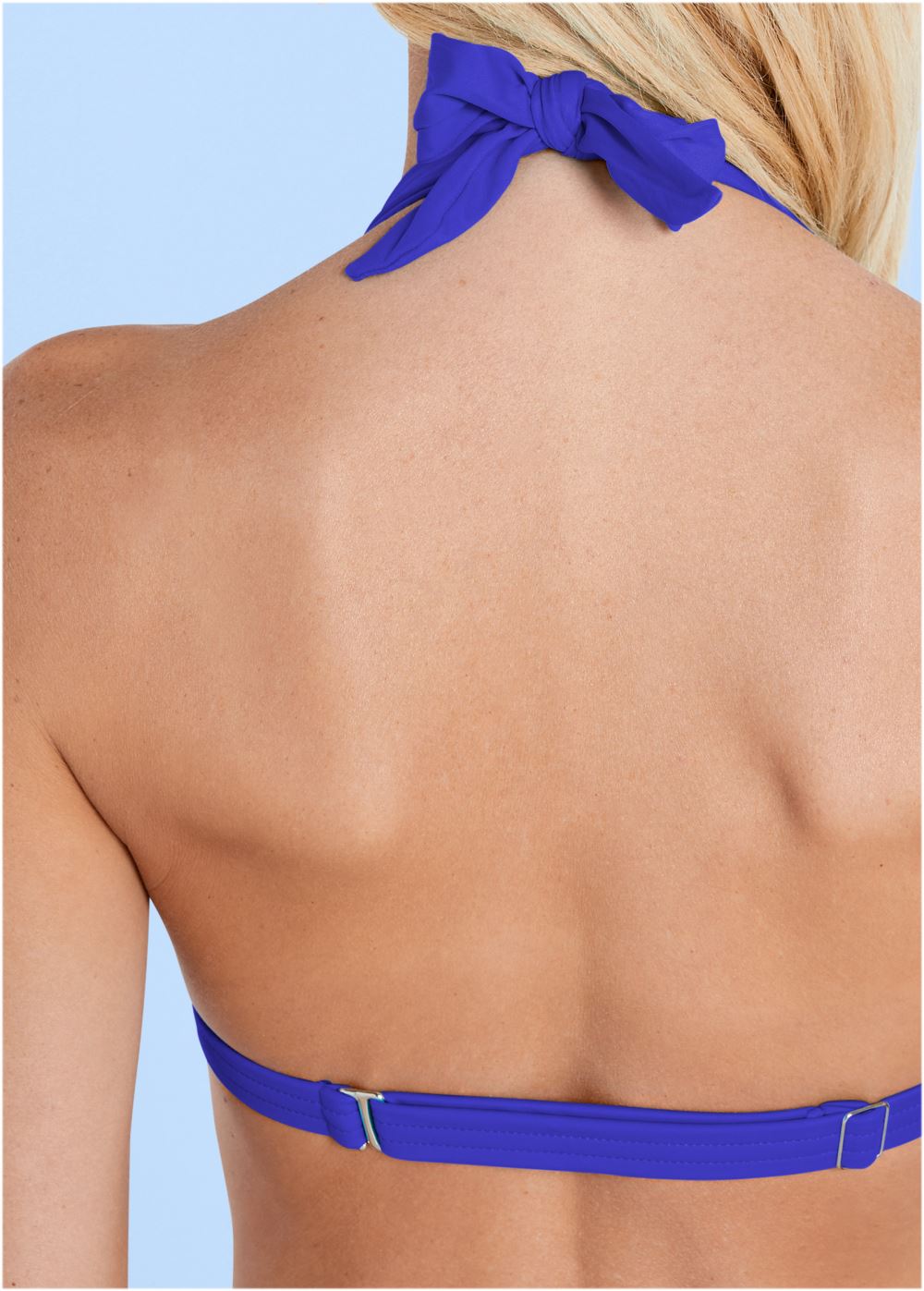 Venus Goddess Enhancer Push-Up Top Bikini - Cobalt Blue