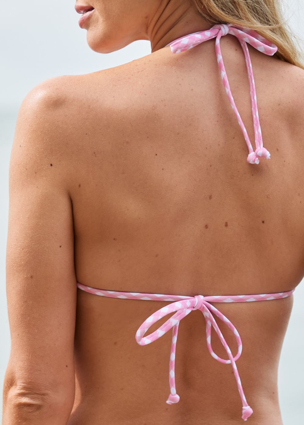 Venus Triangle Bikini Top Bikini - Nautical Pink