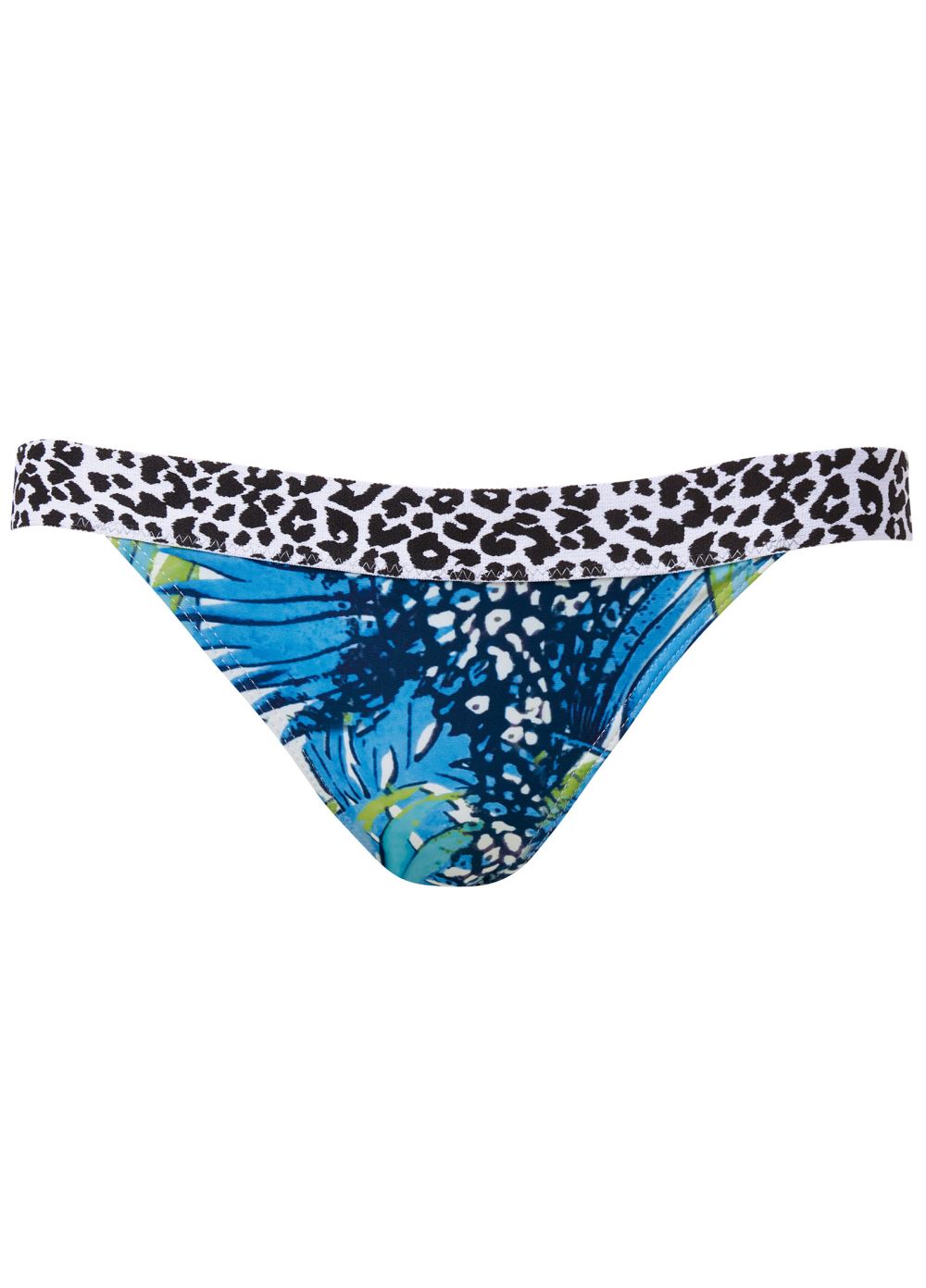Venus Animal Elastic Low-Rise Bottom Bikini - Moonlight Tropics