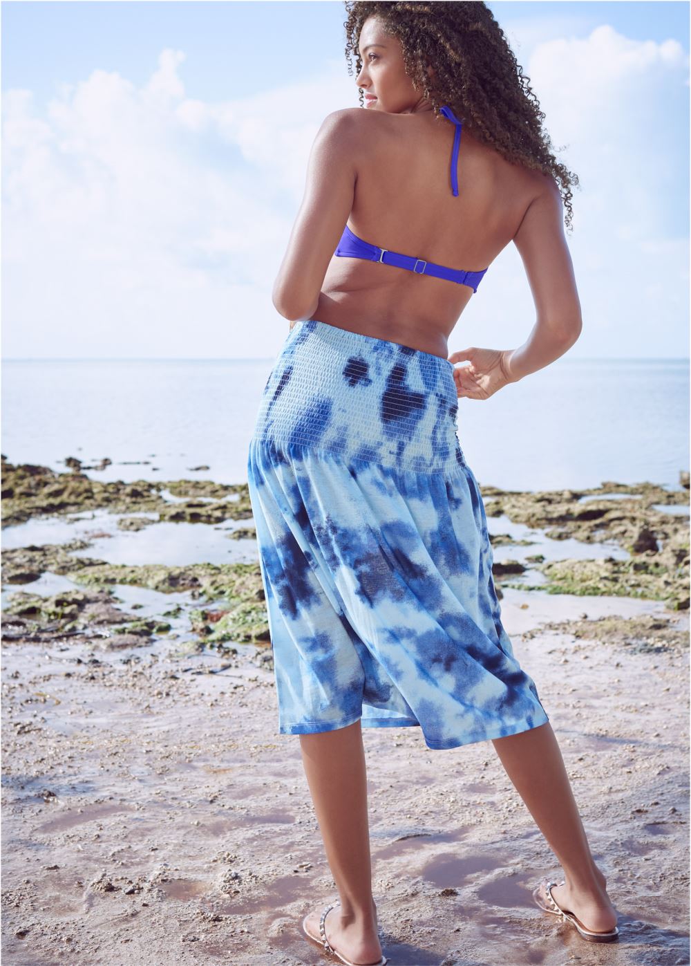 Venus Convertible Dress/Skirt in Blue Dream