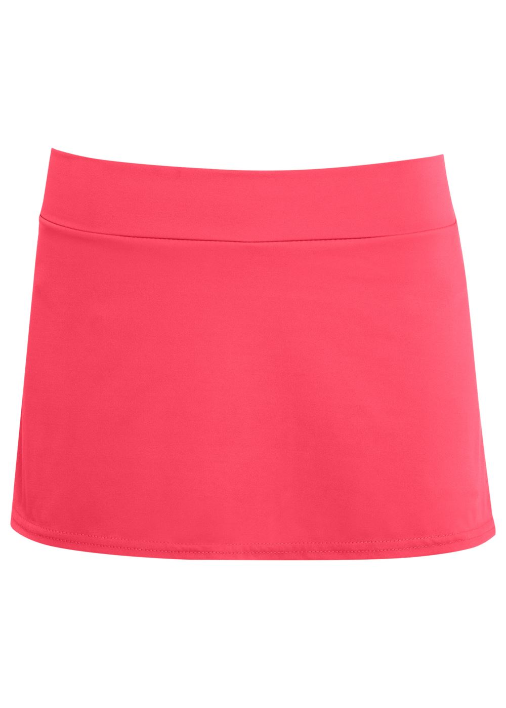 Venus Skirted Mid-Rise Bottom Bikini - Sunset Pink