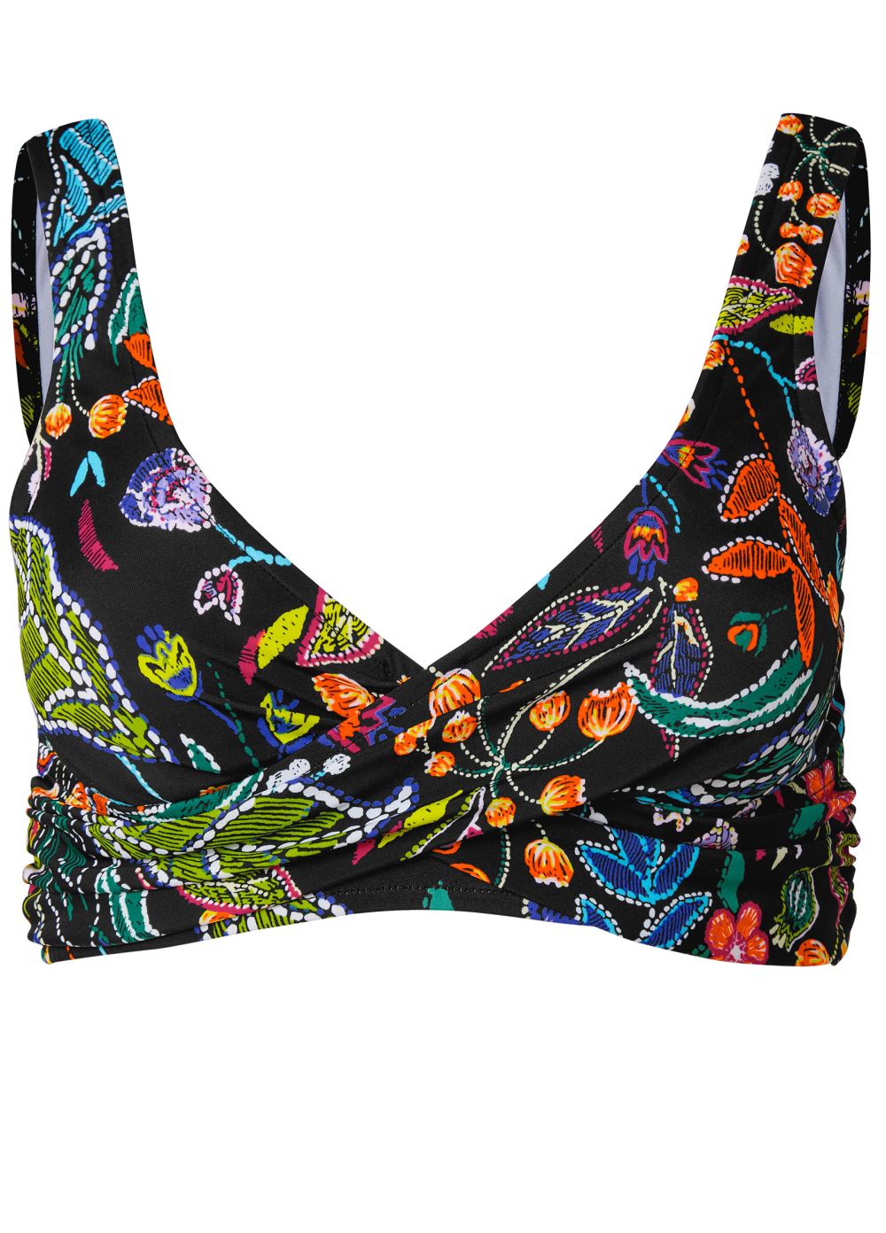 Venus Lovely Lift Wrap Bikini Top Bikini - Midnight Elegance