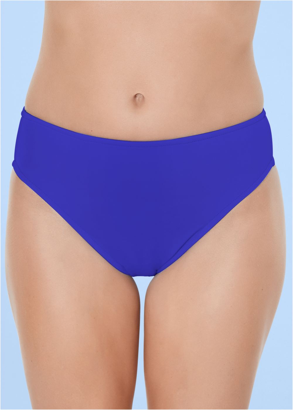 Venus Classic Hipster Mid-Rise Bottom Bikini - Cobalt Blue