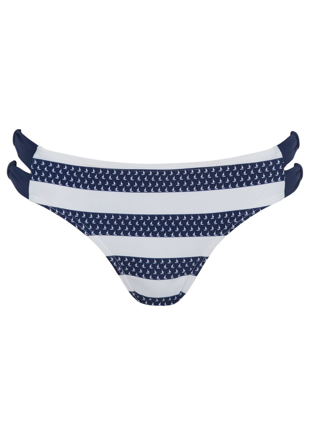 Venus Strappy Side Bottom Bikini - Sailor Blue