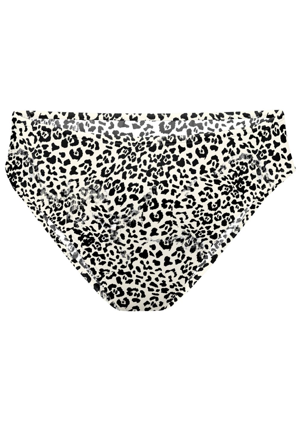 Venus Classic Hipster Mid-Rise Bottom Bikini - Wild Leopard