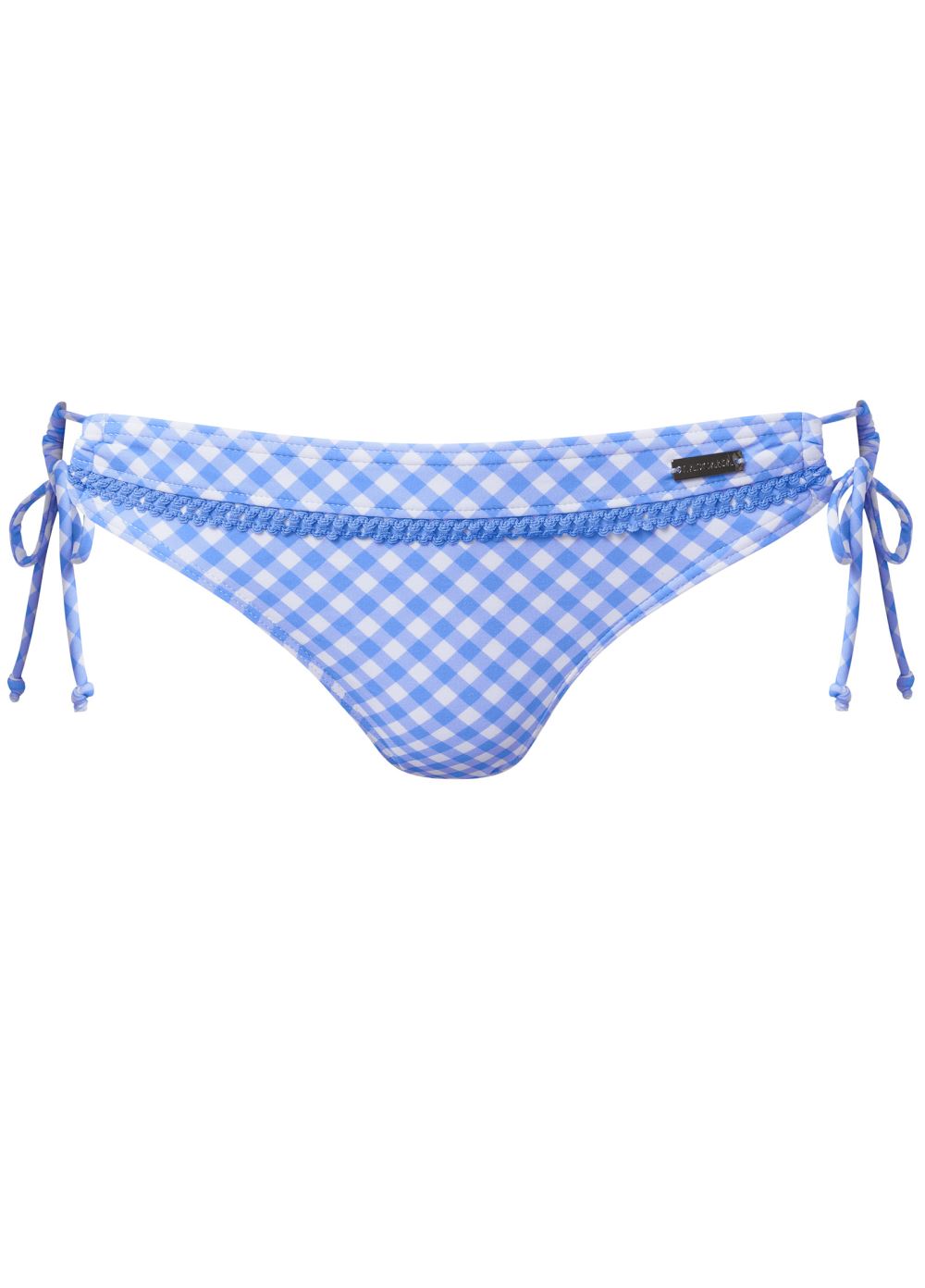 Venus Loop Tie-Side Bottom Bikini - Nautical Blue