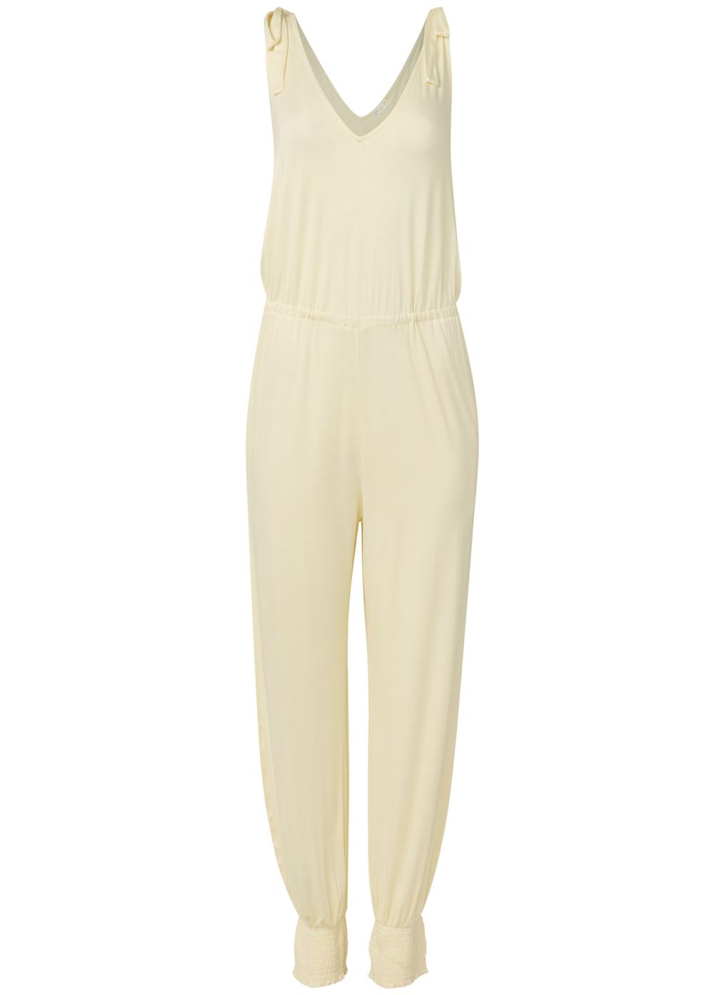 Venus Dive In Jumpsuit in Cream