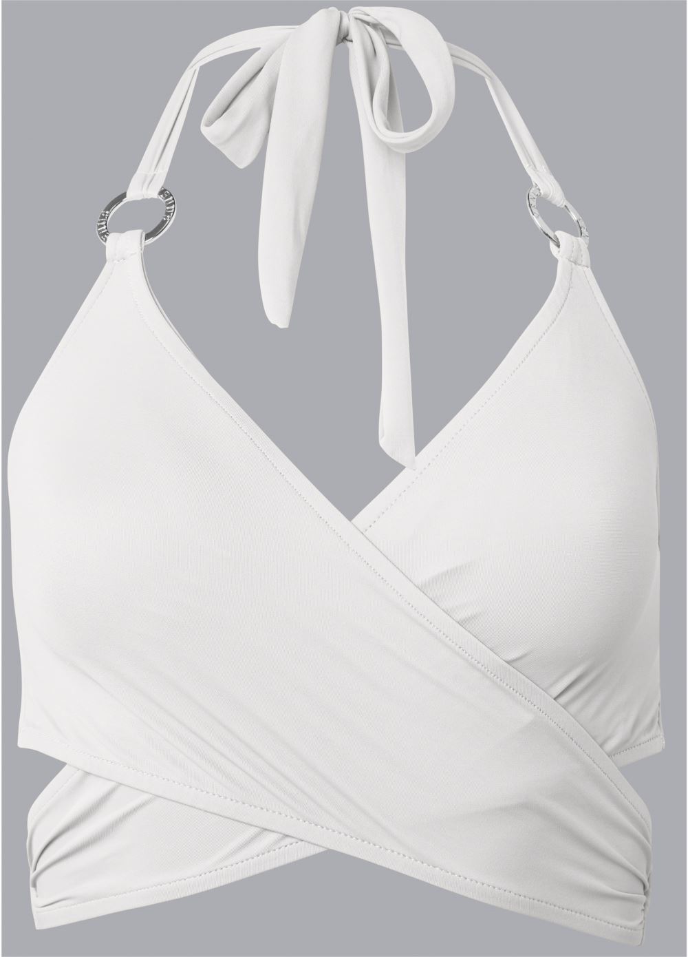 Venus Underwire Wrap Top Bikini - Pearl White