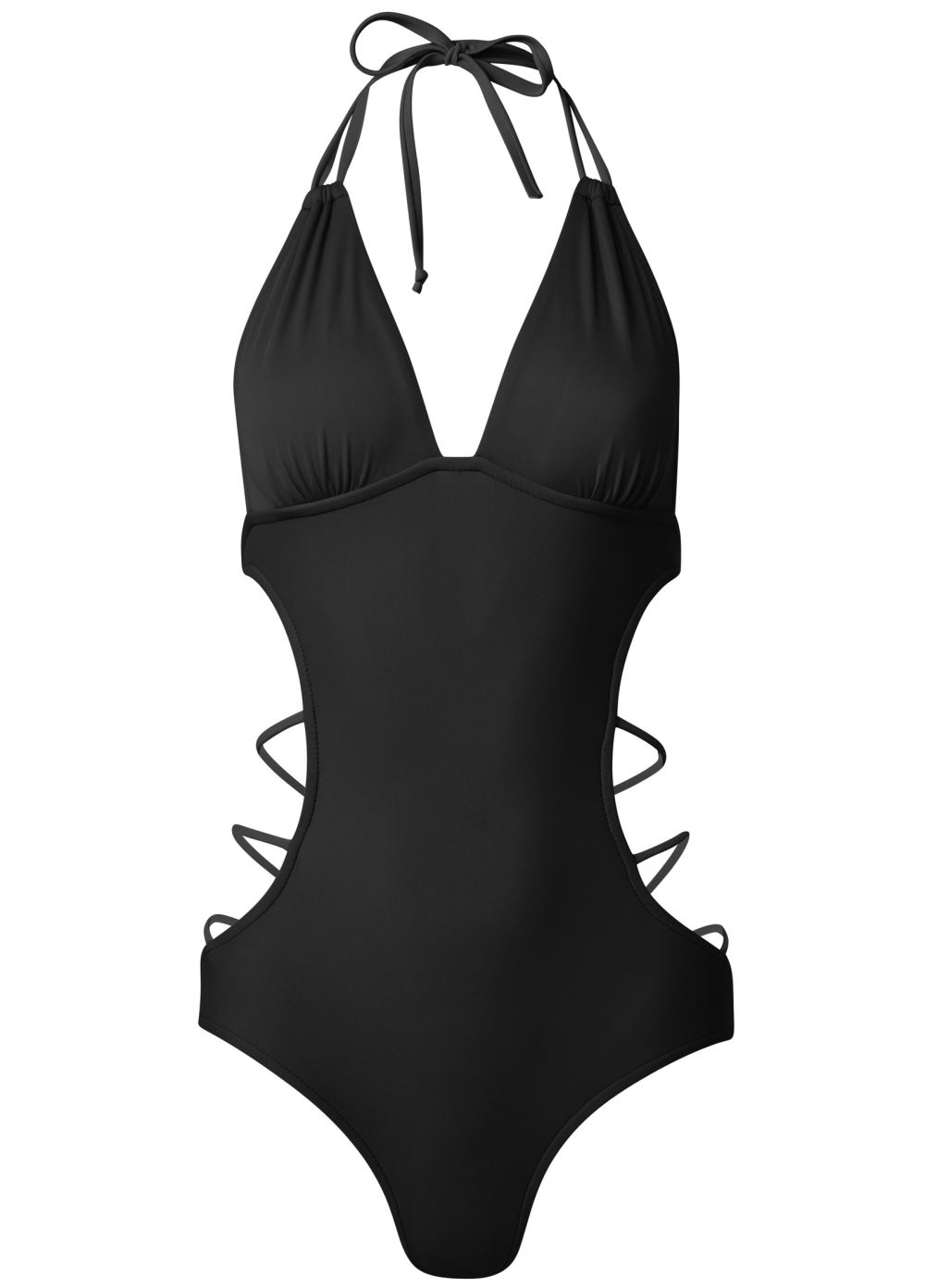 Venus Spellbound Monokini Swimsuit in Black Beauty