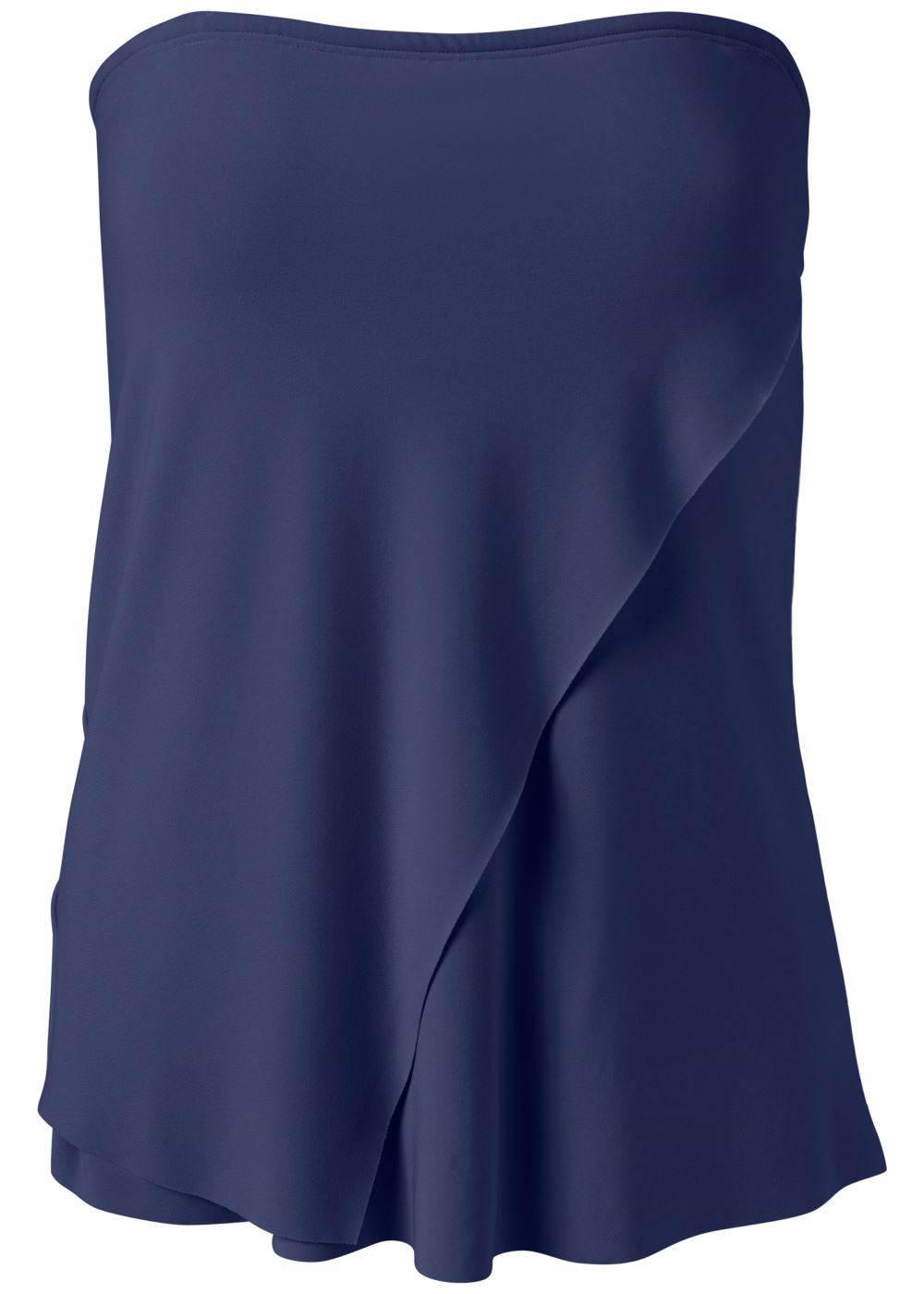 Venus Classic Bandeau Tankini Top Bikini - Ultramarine Blue