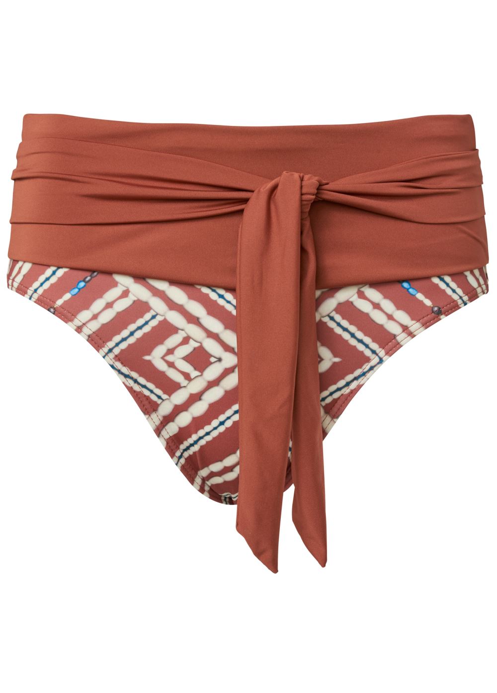 Venus High-Waist Bottom Bikini - Moroccan Clay