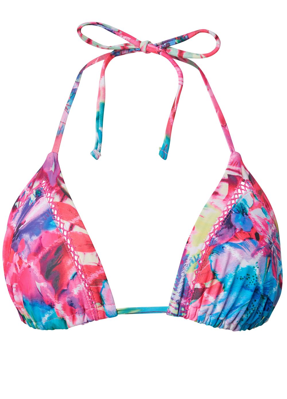 Venus Diamond Stitch Triangle Top Bikini - Razzle Dazzle