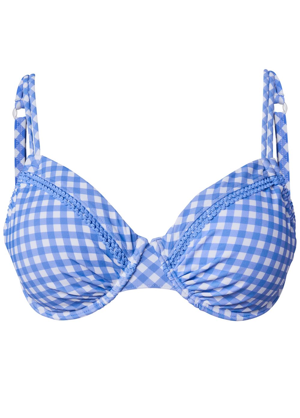 Venus Double Strap Underwire Top Bikini - Nautical Blue