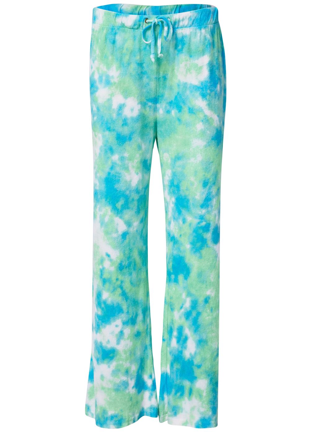 Venus Pull-On Terry Pants in Tidal Wave Tie Dye