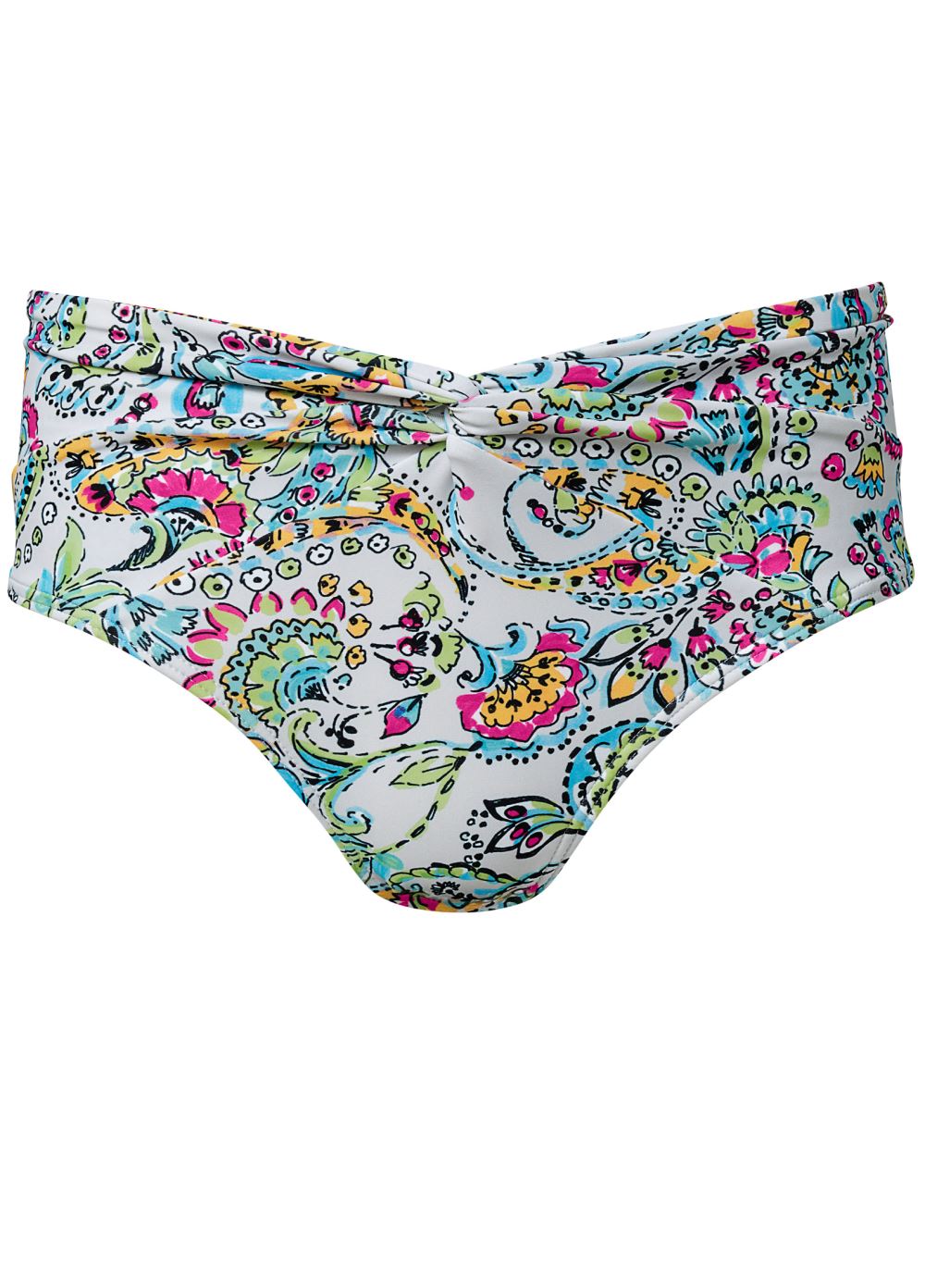 Venus Retro Twist Bottom Bikini - Poetic Paisleys