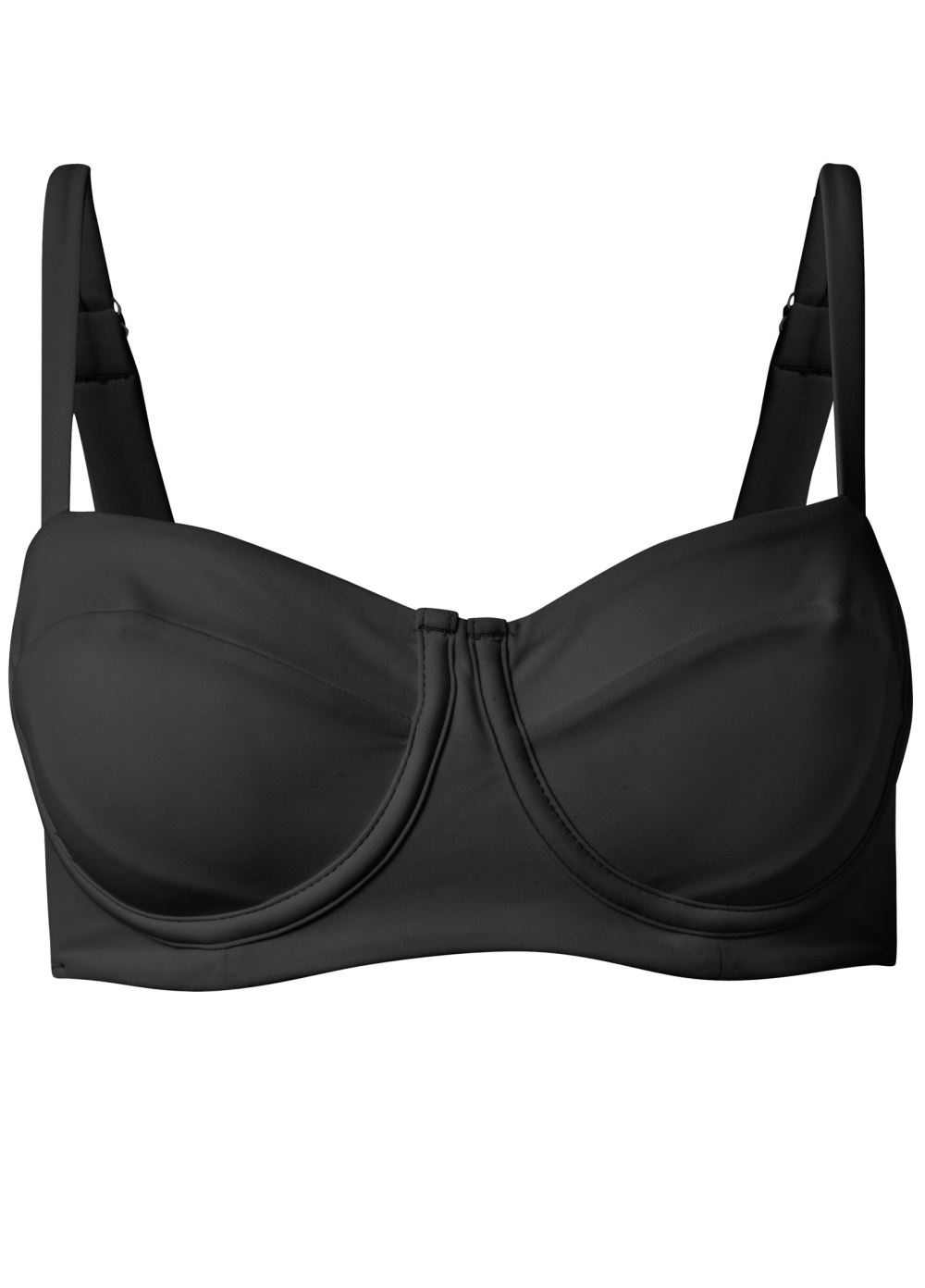Venus Uplift Balconette Top Bikini - Black Beauty