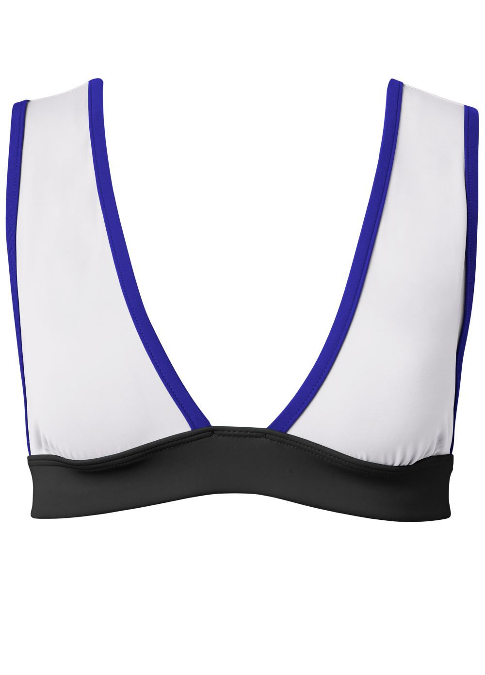 Venus Kimberly Swim Top Bikini - White,Cobalt Blue,Black Beauty