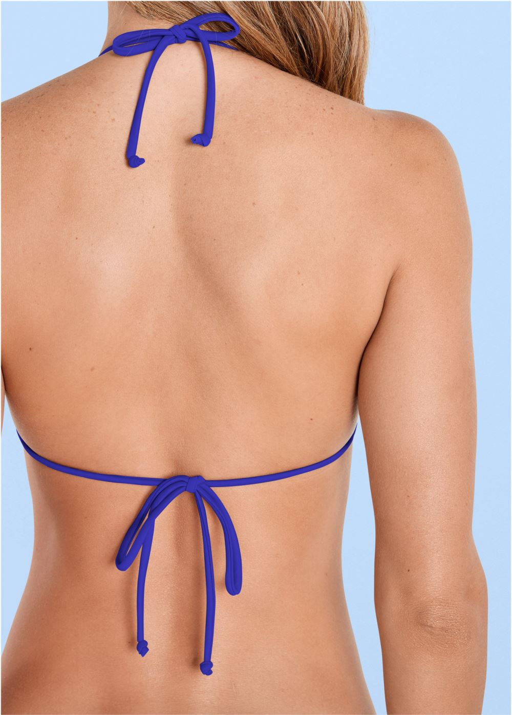 Venus Triangle String Bikini Top Bikini - Cobalt Blue