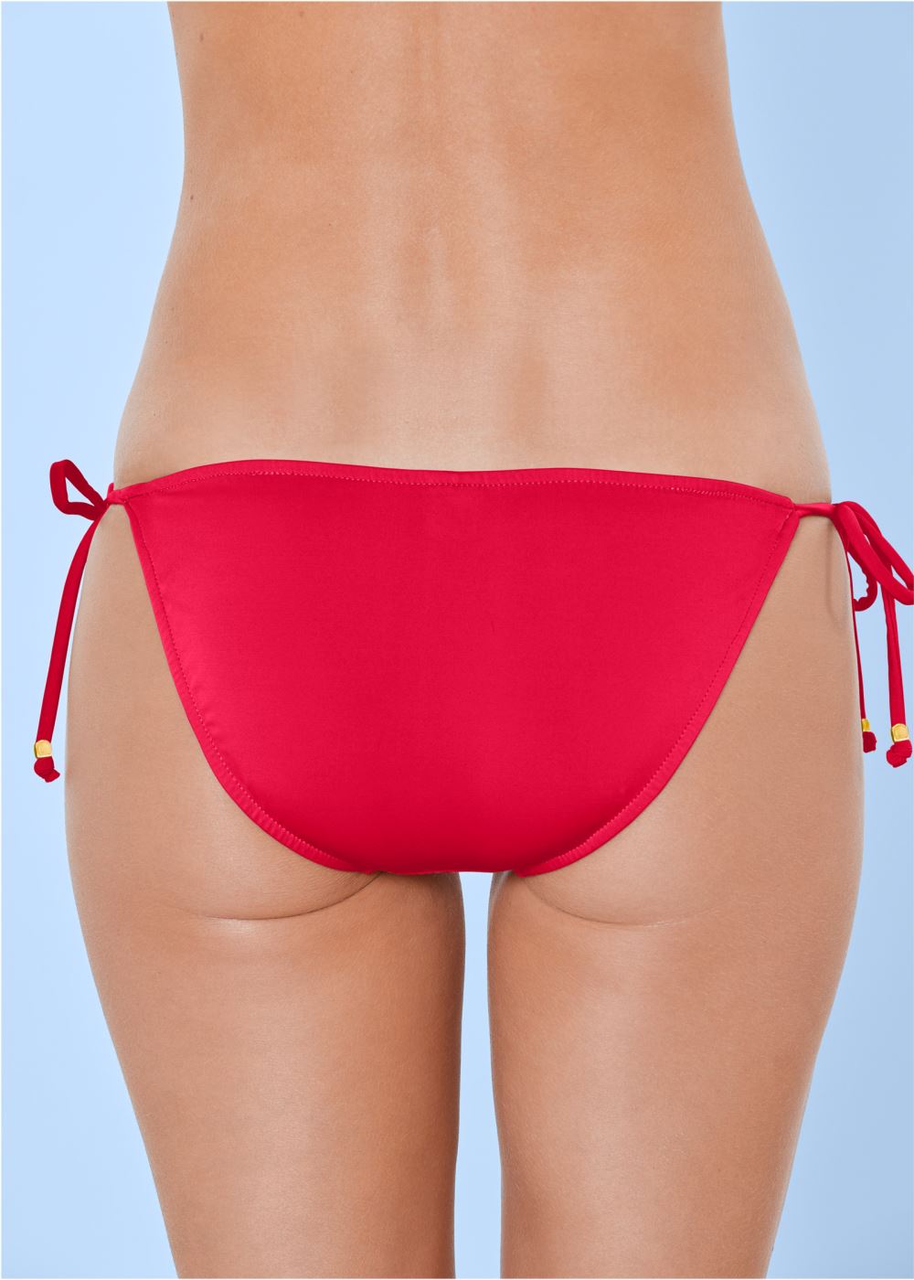 Venus Tie-Side Bottom Bikini - Red Hot