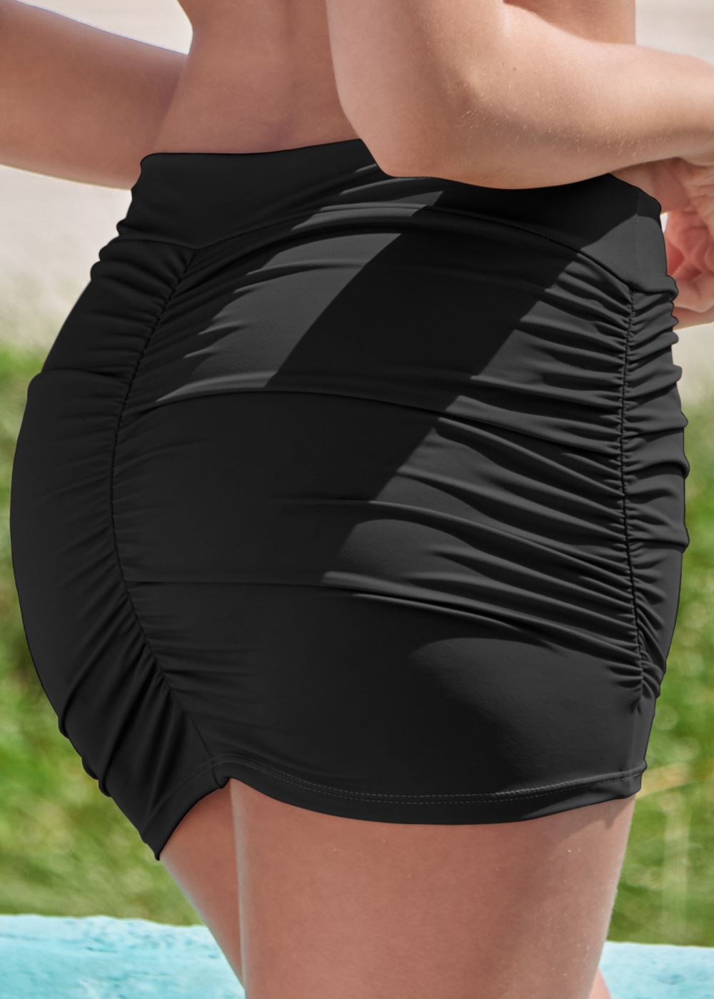 Venus Sensational Swim Skirt Bikini - Black Beauty