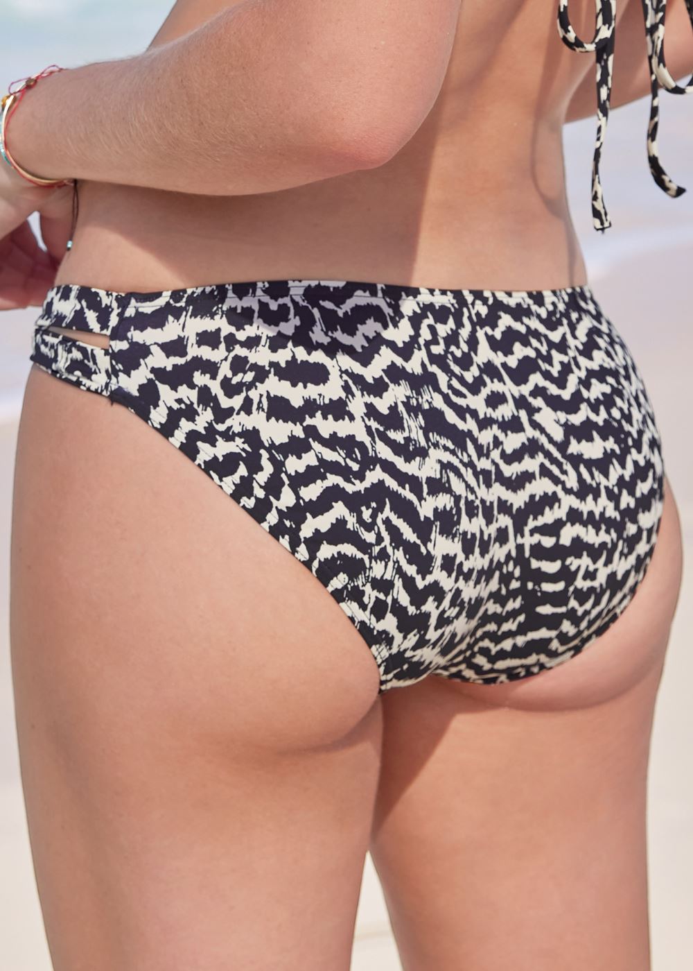 Venus Ring Side Bottom Bikini - Electric Wave