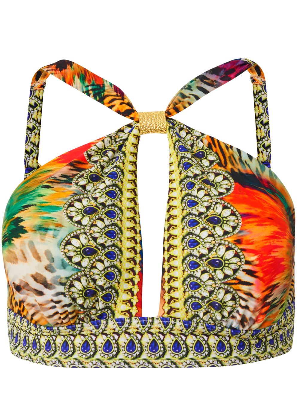 Venus Flirty Keyhole Bikini Top Bikini - Island Delight