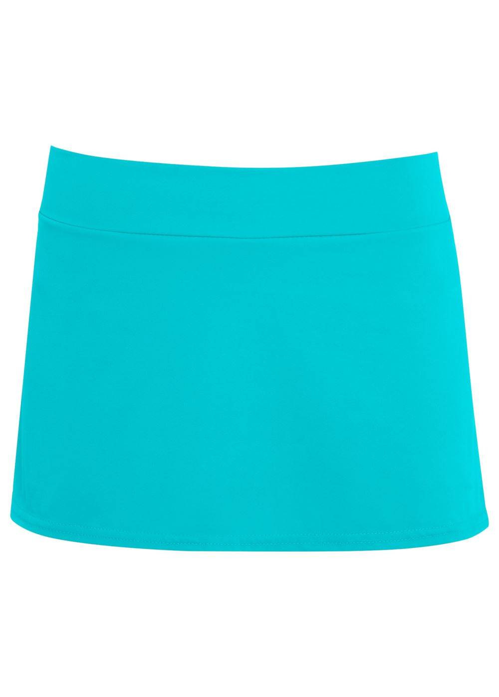 Venus Skirted Mid-Rise Bottom Bikini - Aqua Reef