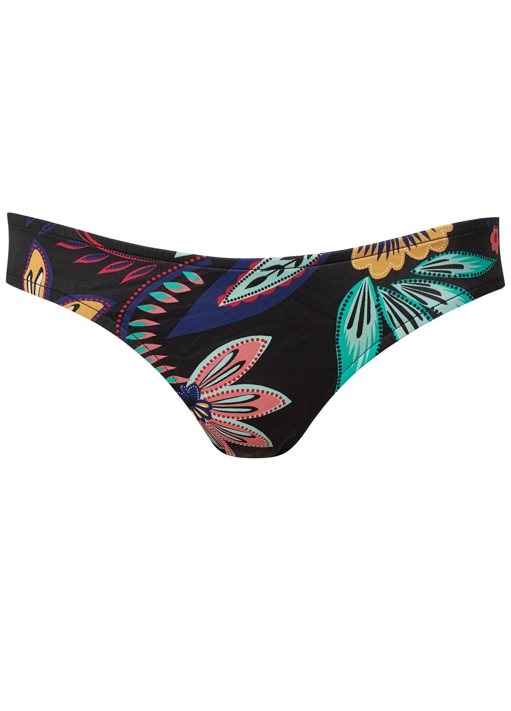 Venus Classic Scoop Front Bottom  Bikini - Moonlit Florals
