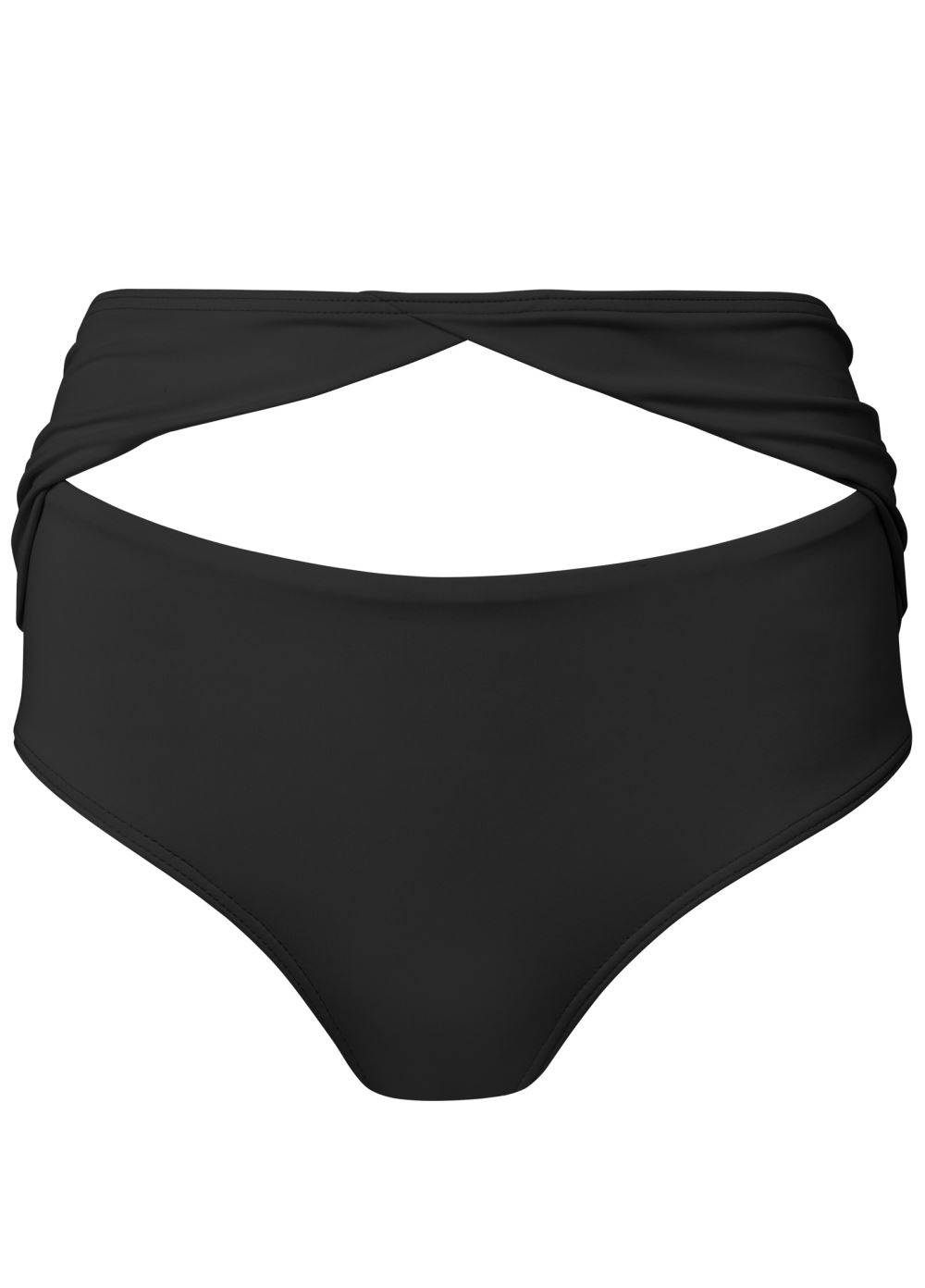 Venus High-Rise Bottom Bikini - Black Beauty