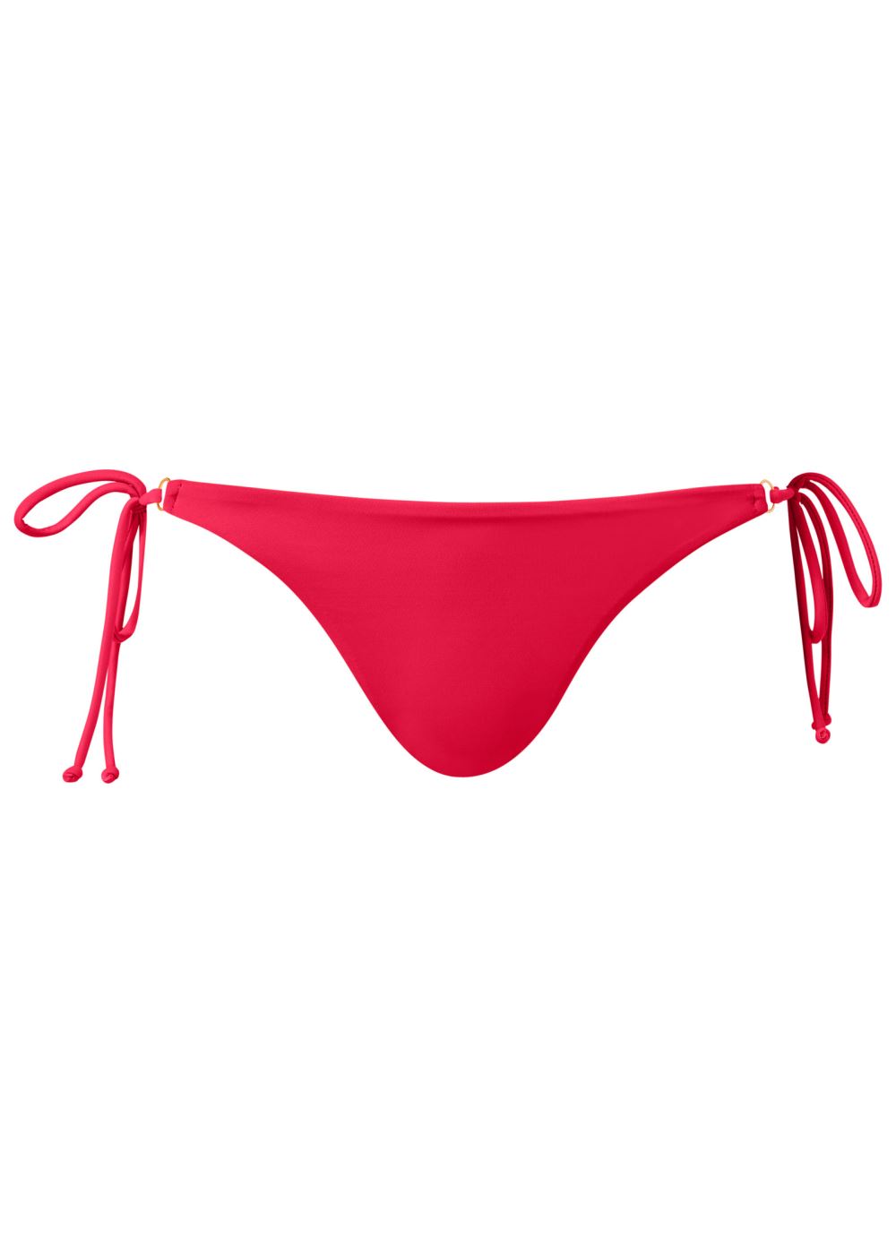 Venus Cheeky Tie Side Bottom Bikini - Red Hot