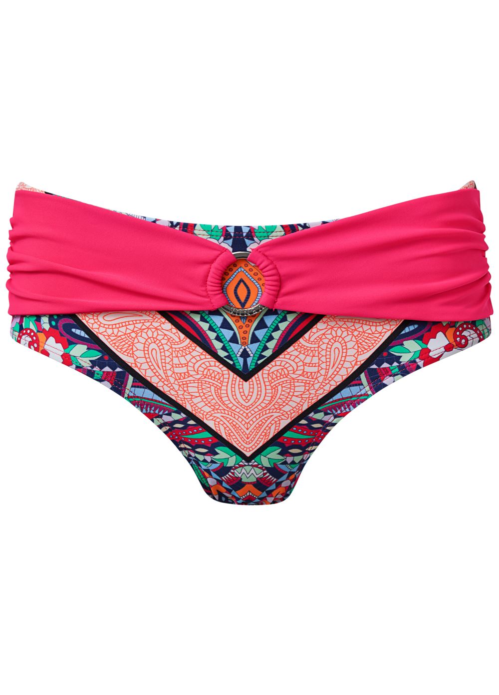 Venus Sally Mid-Rise Bottom Bikini - Pop Paisleys