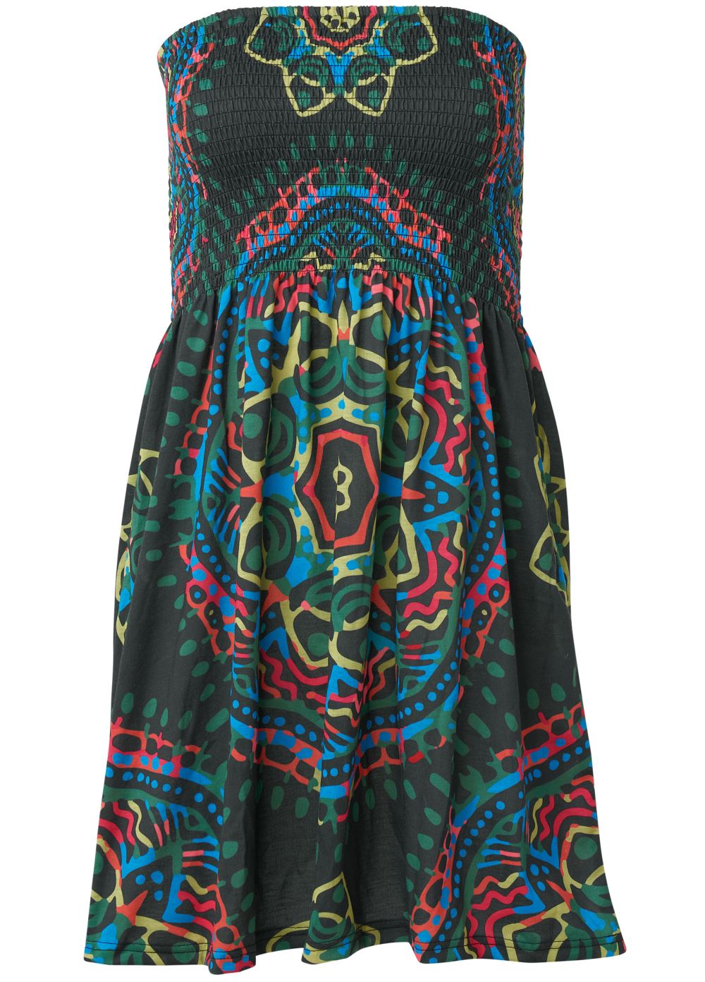 Venus Convertible Dress/Skirt in Kaleidoscope Black