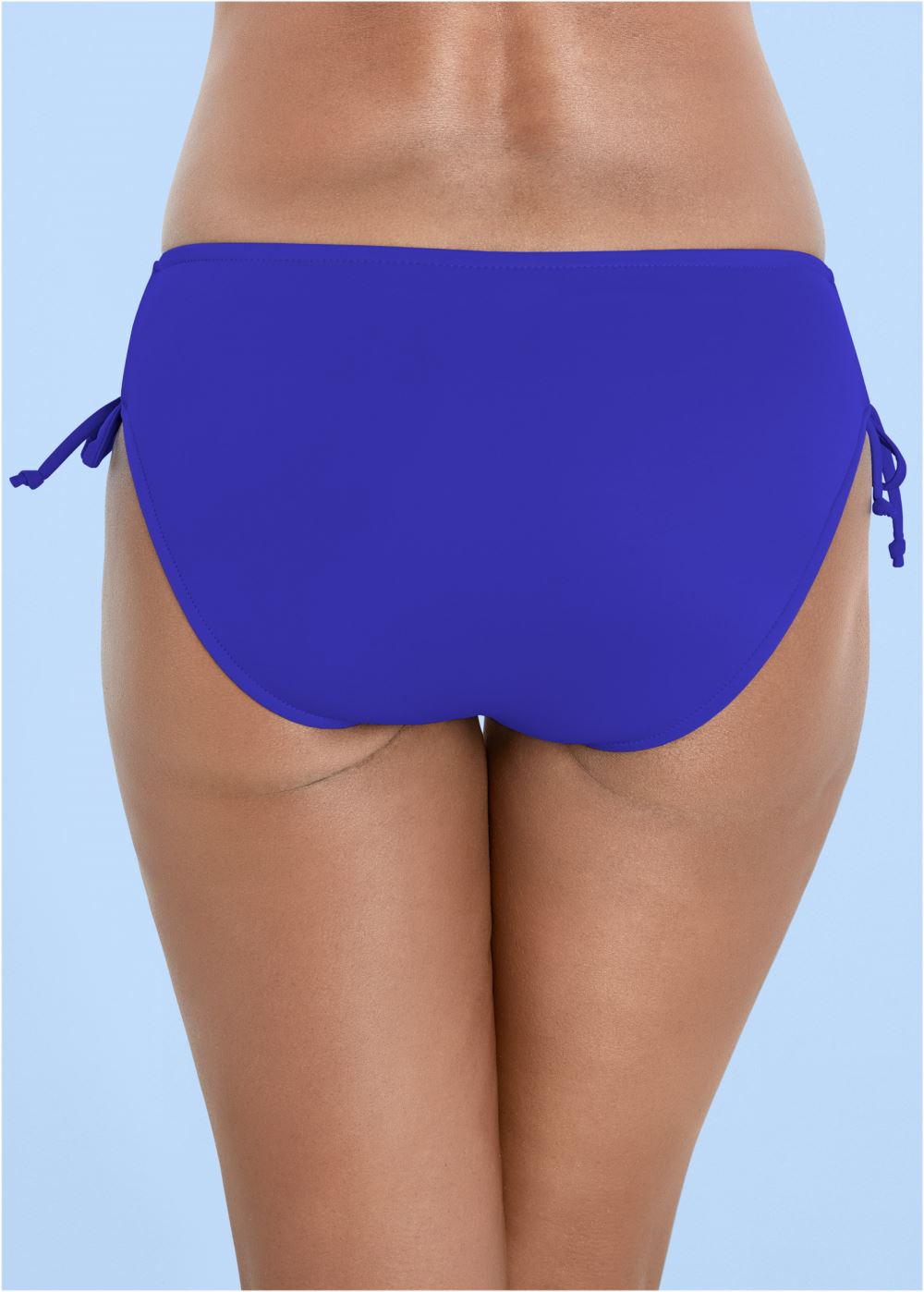 Venus Lattice Side Bottom Bikini - Cobalt Blue