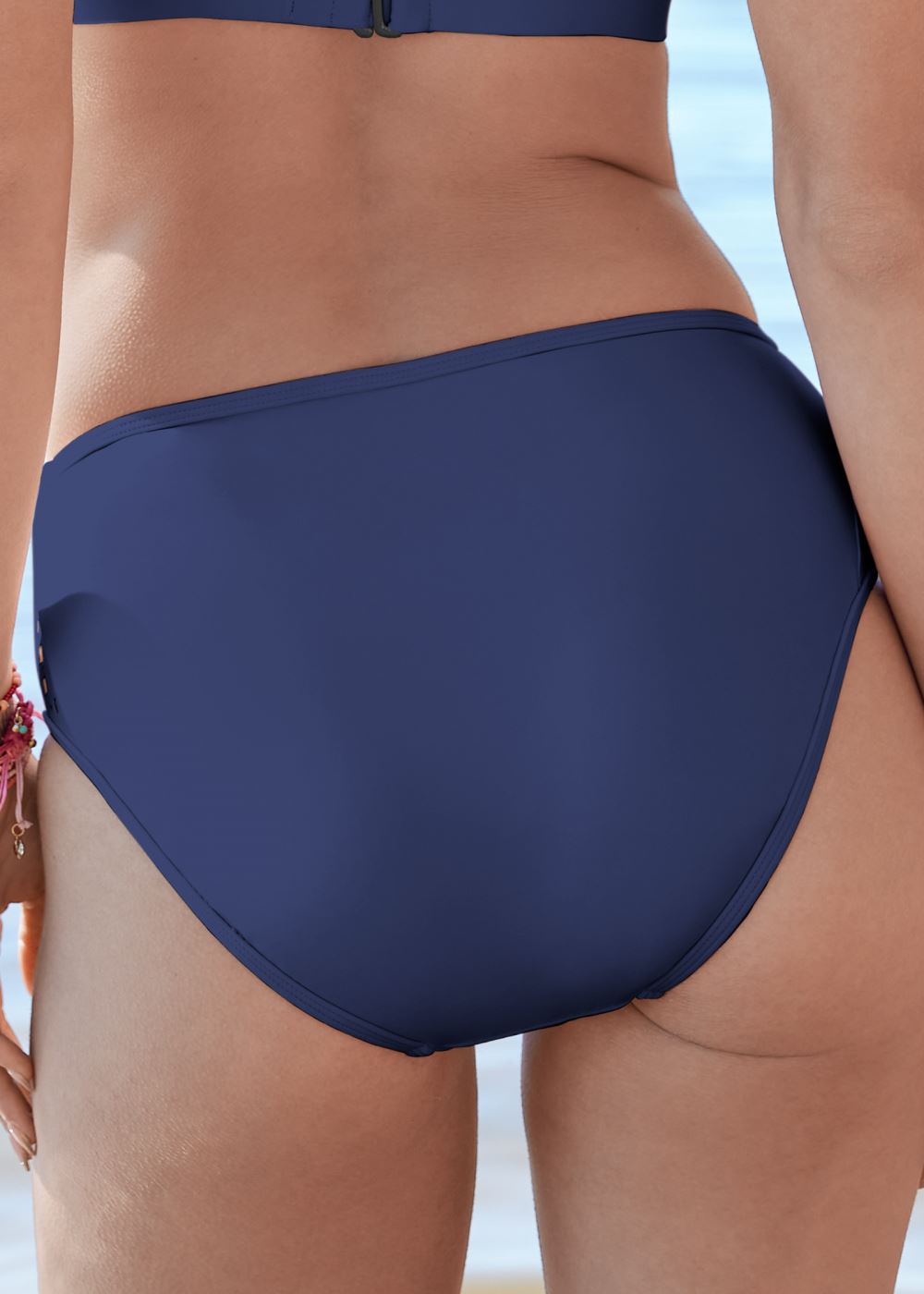 Venus Sporty Mid-Rise Bottom Bikini - Ultramarine Blue