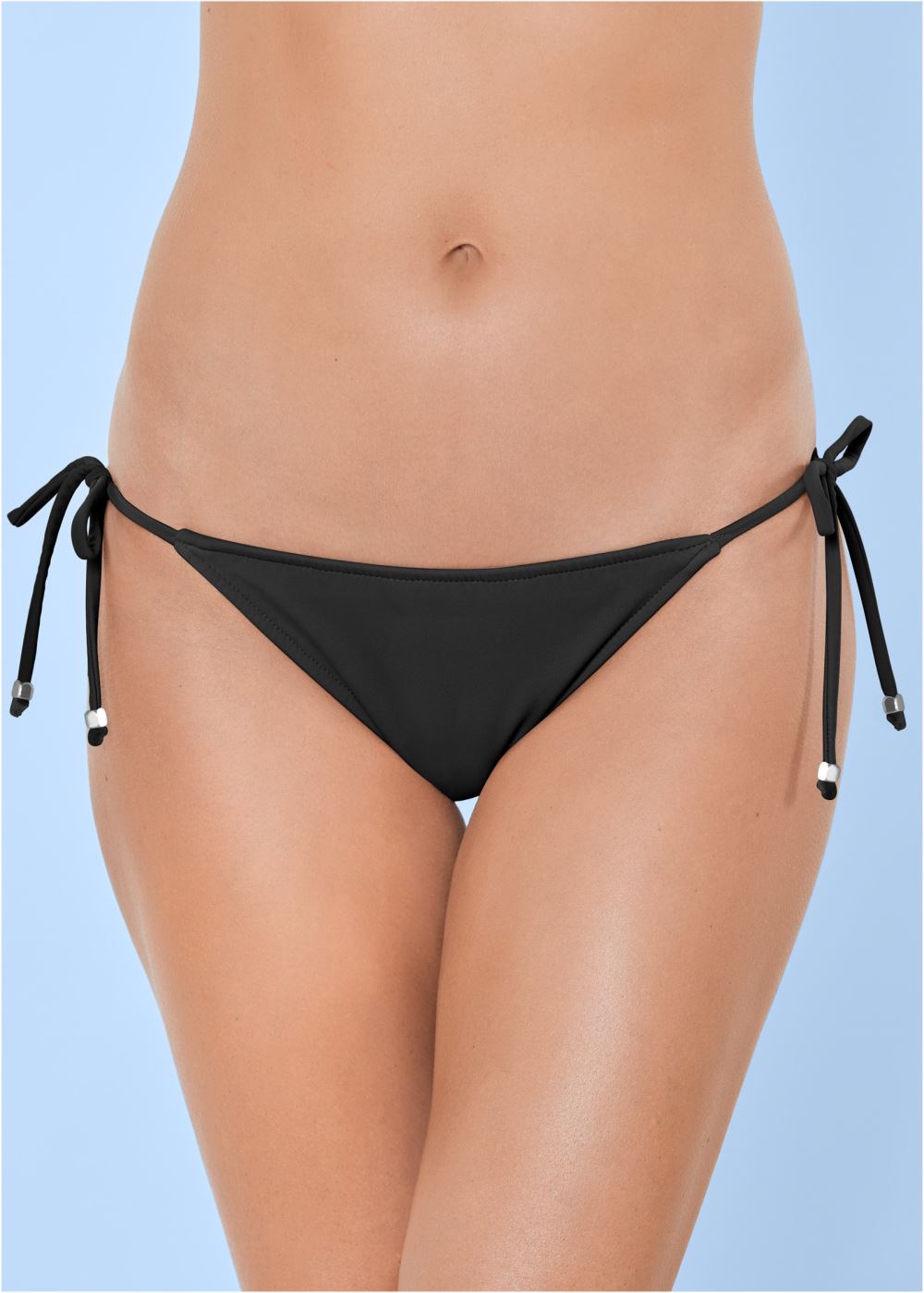 Venus Tie-Side Bottom Bikini - Black Beauty