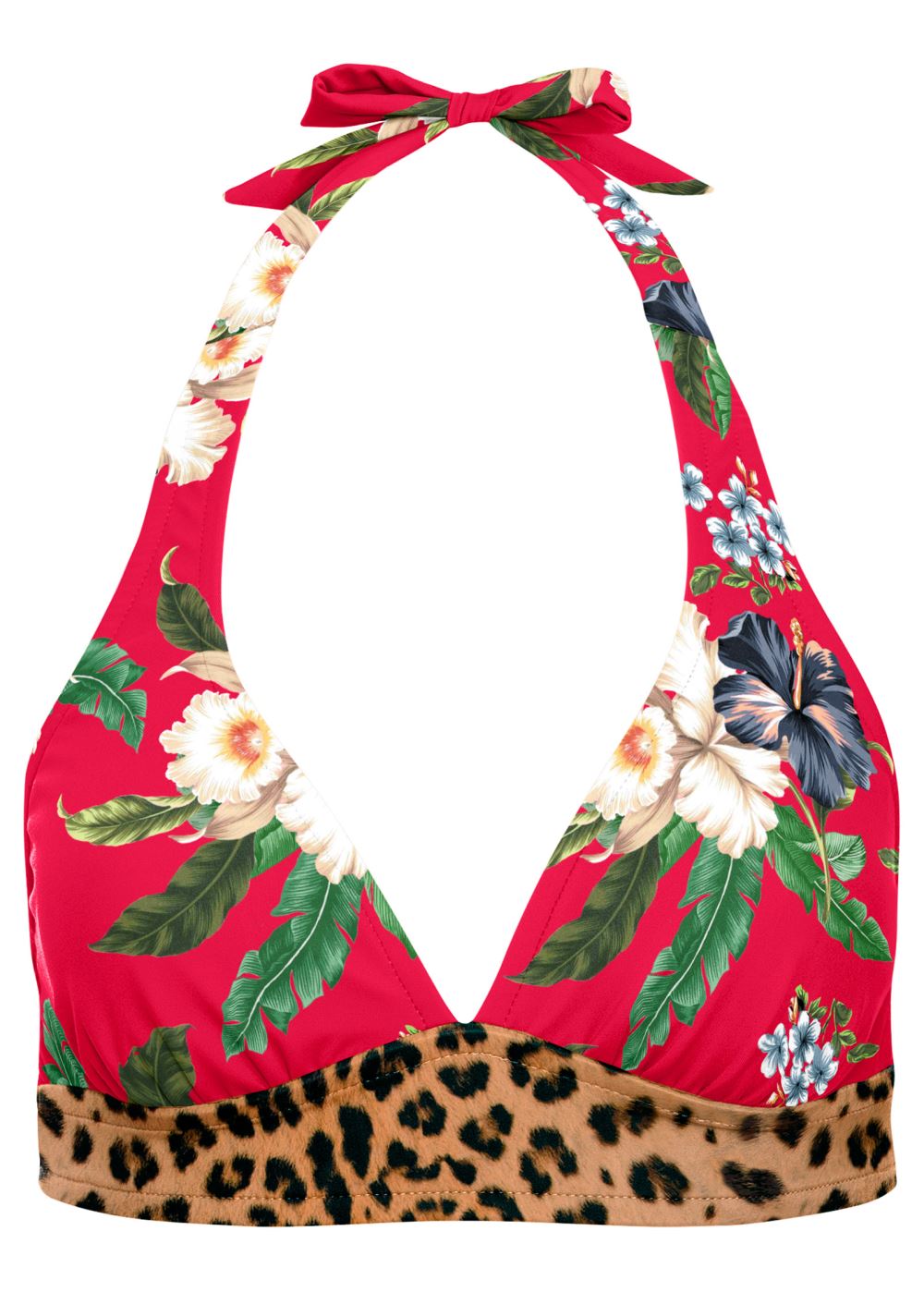 Venus Perfect Fit Halter Top Bikini - Tula Floral