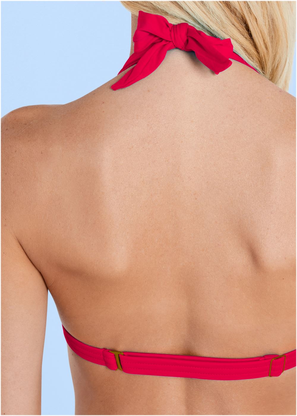 Venus Goddess Enhancer Push-Up Top Bikini - Red Hot