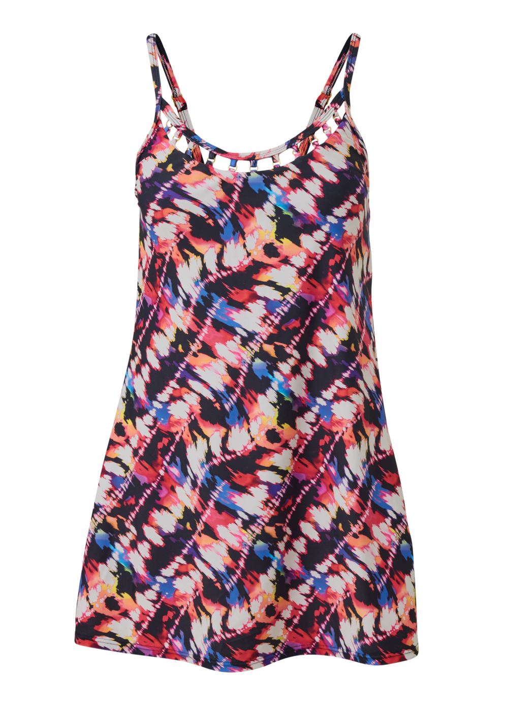 Venus Ring Swim Dress Swimsuit in Island Escape