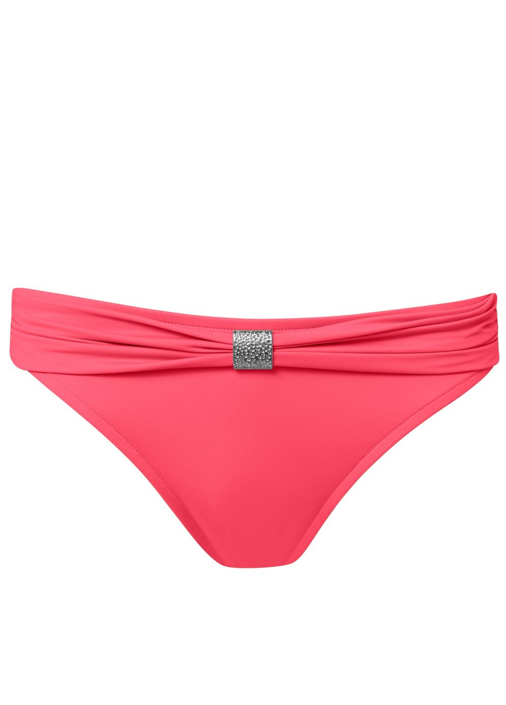 Venus Goddess Scoop Front Bottom Bikini - Sunset Pink