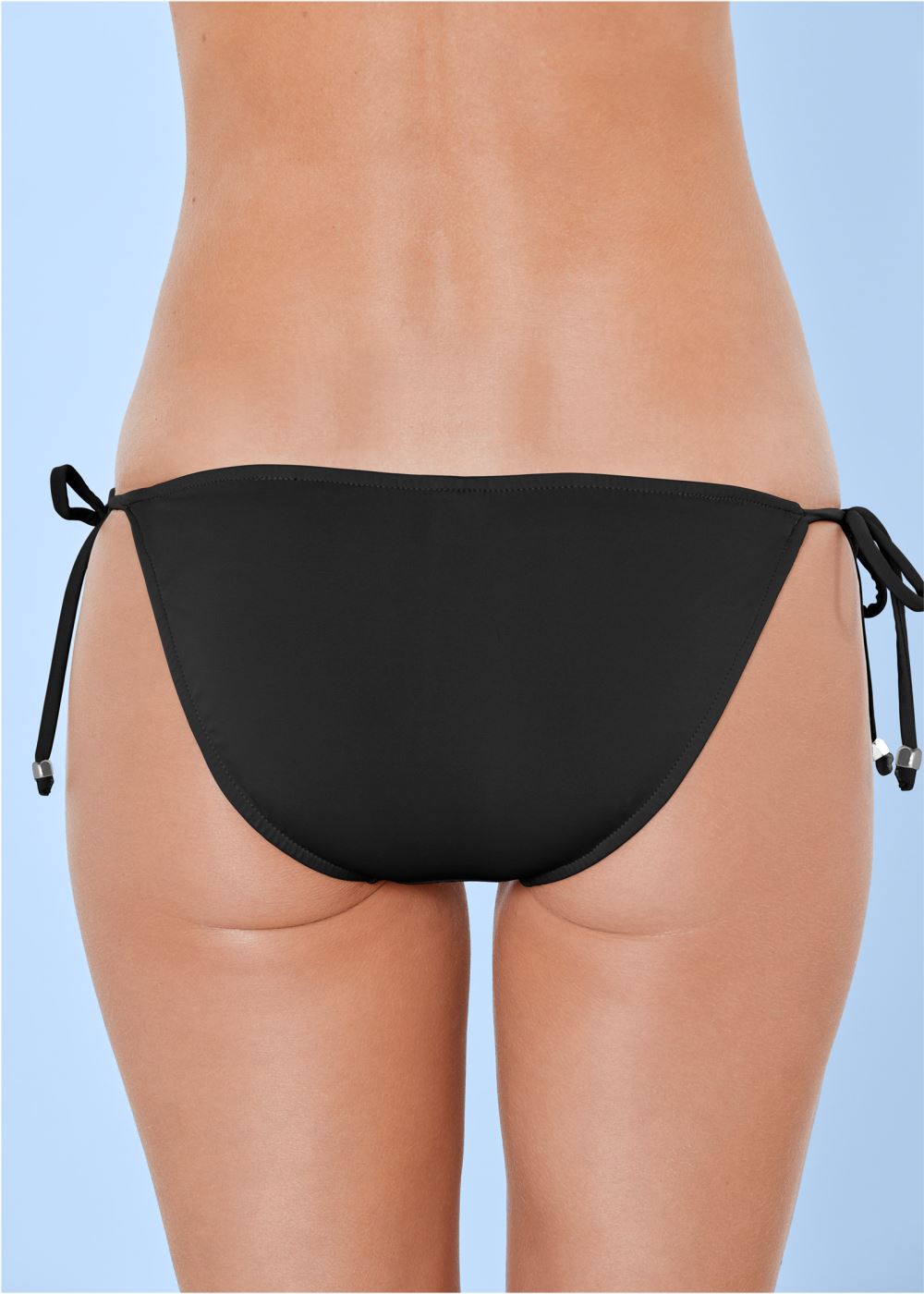 Venus Tie-Side Bottom Bikini - Black Beauty