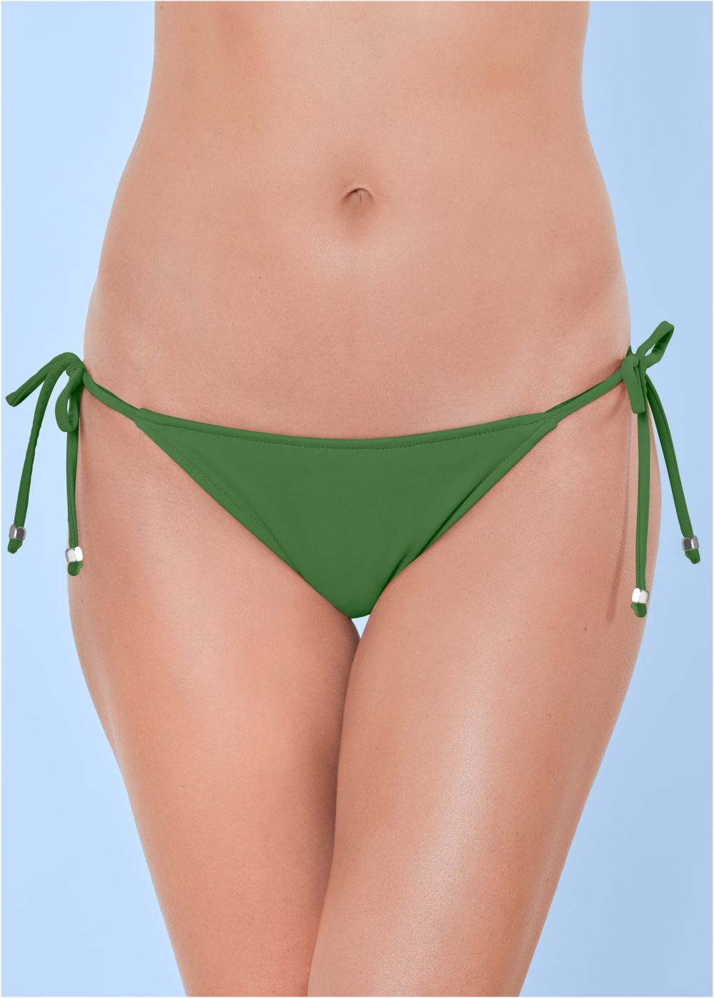 Venus Tie-Side Bottom Bikini - Everglades Green