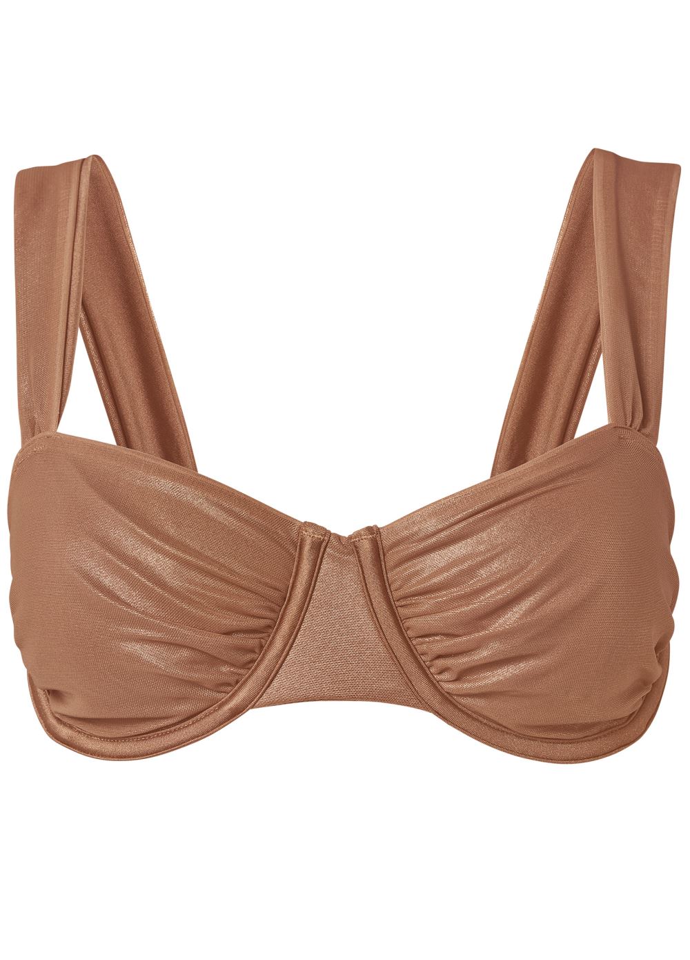 Venus Shimmer Underwire Bikini Top Bikini - Bronze Babe