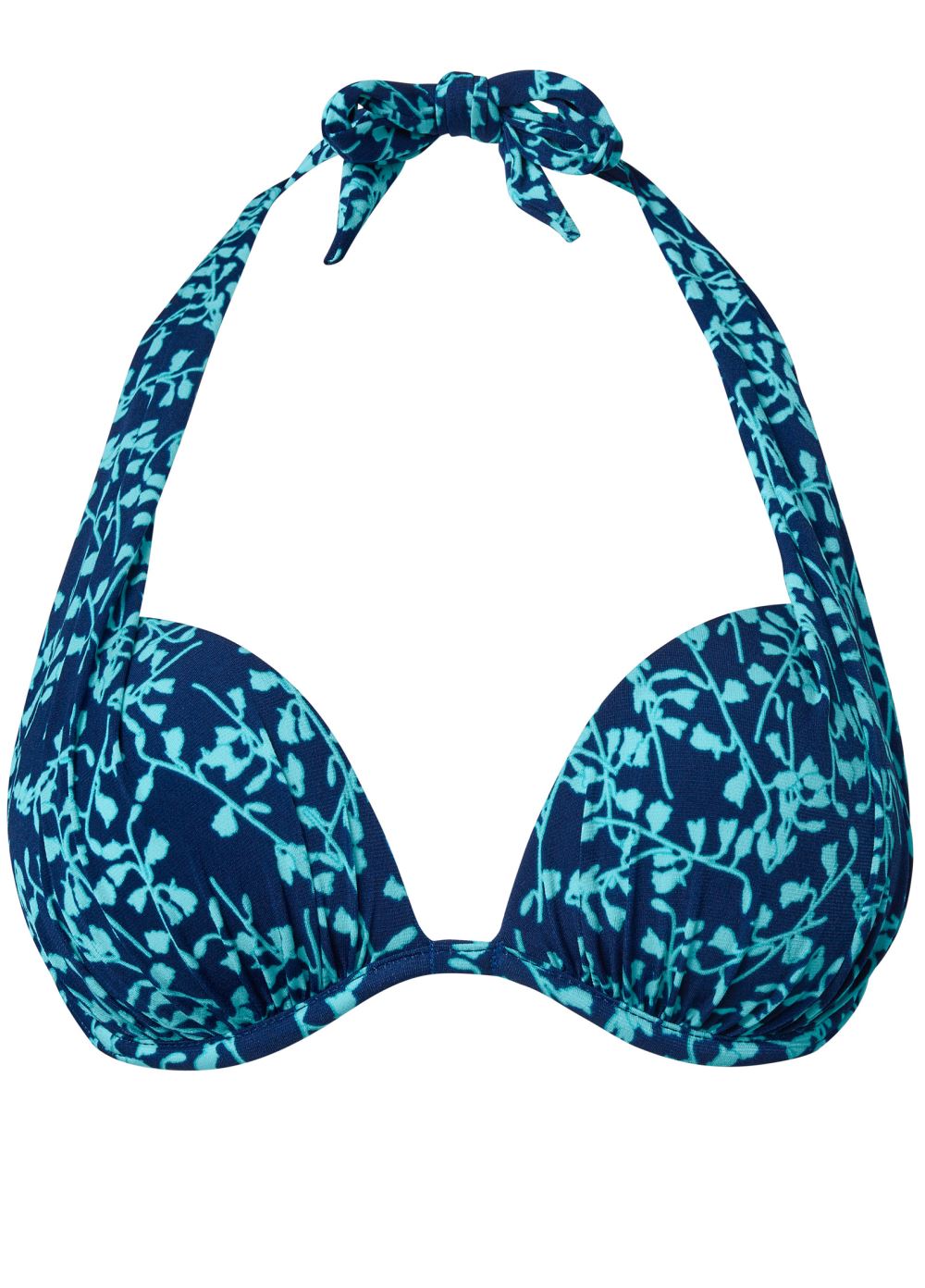 Venus Marilyn Push-Up Halter Top Bikini - Elegant Florets