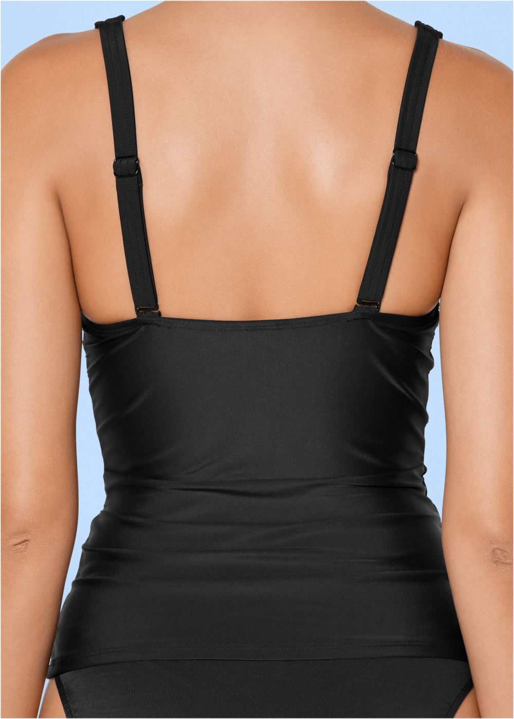 Venus Slenderizing Tankini Top Bikini - Black Beauty