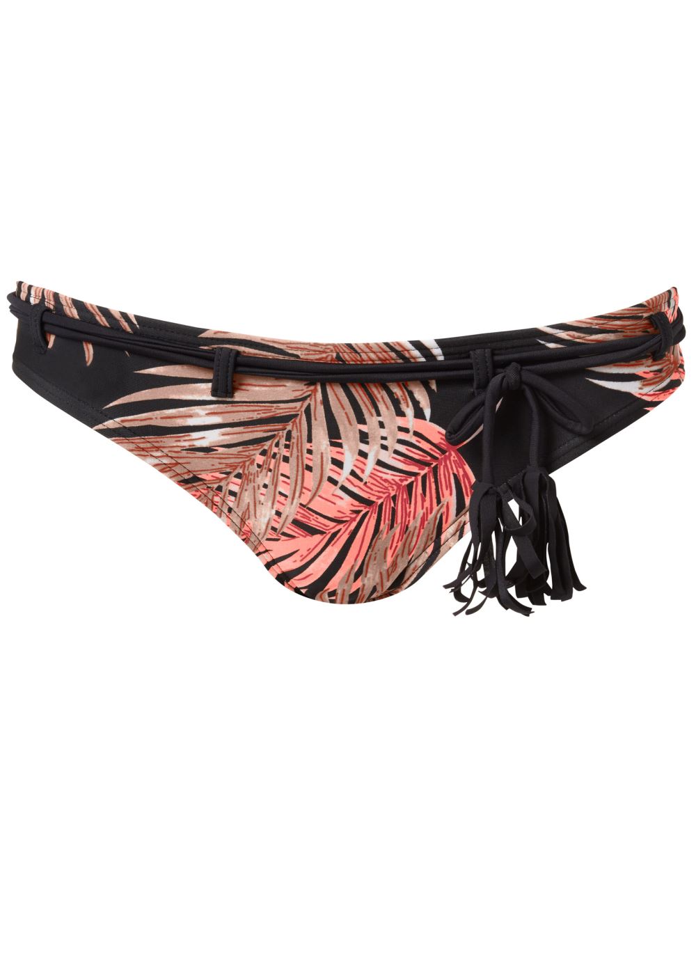 Venus Belted Low-Rise Bottom Bikini - Mystic Palm